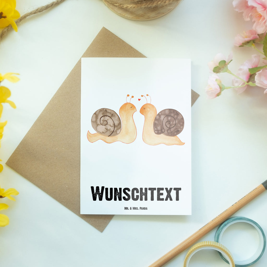 Personalisierte Grußkarte Schnecken Liebe Personalisierte Grußkarte, Personalisiertere Klappkarte, Personalisierte Einladungskarte, Personalisierte Glückwunschkarte, Personalisierte Hochzeitskarte, Personalisierte Geburtstagskarte, Grußkarte mit Namen, Grußkarte selber drucken, Grußkarte selbst gestalten, Grußkarte mit persönlichen Nachrichten, Grußkarte als Geldgeschenk, Grußkarten personalisiert, Liebe, Partner, Freund, Freundin, Ehemann, Ehefrau, Heiraten, Verlobung, Heiratsantrag, Liebesgeschenk, Jahrestag, Hocheitstag
