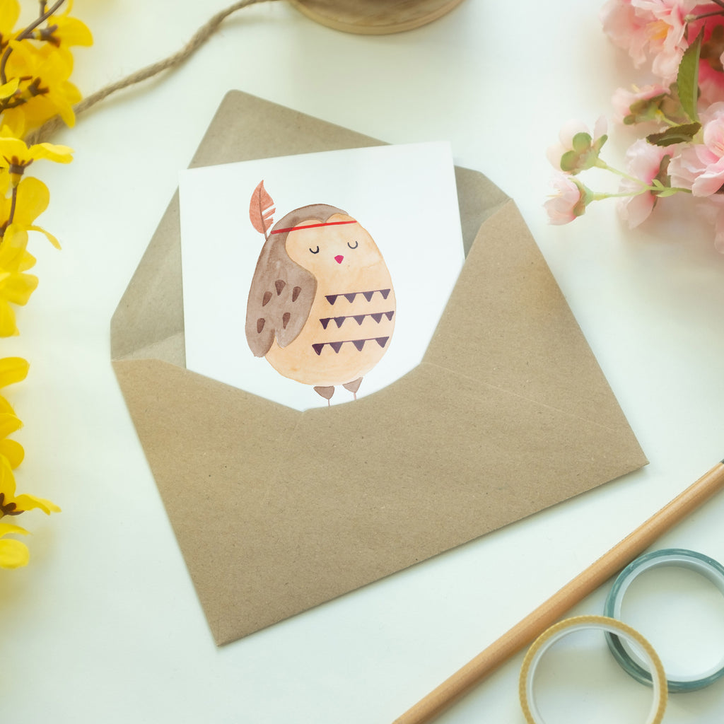 Personalisierte Grußkarte Eule Federschmuck Personalisierte Grußkarte, Personalisiertere Klappkarte, Personalisierte Einladungskarte, Personalisierte Glückwunschkarte, Personalisierte Hochzeitskarte, Personalisierte Geburtstagskarte, Grußkarte mit Namen, Grußkarte selber drucken, Grußkarte selbst gestalten, Grußkarte mit persönlichen Nachrichten, Grußkarte als Geldgeschenk, Grußkarten personalisiert, Eule, Eule Deko, Owl, Das Leben ist ein Abenteuer, Reisespruch, Federschmuck, Dekoration