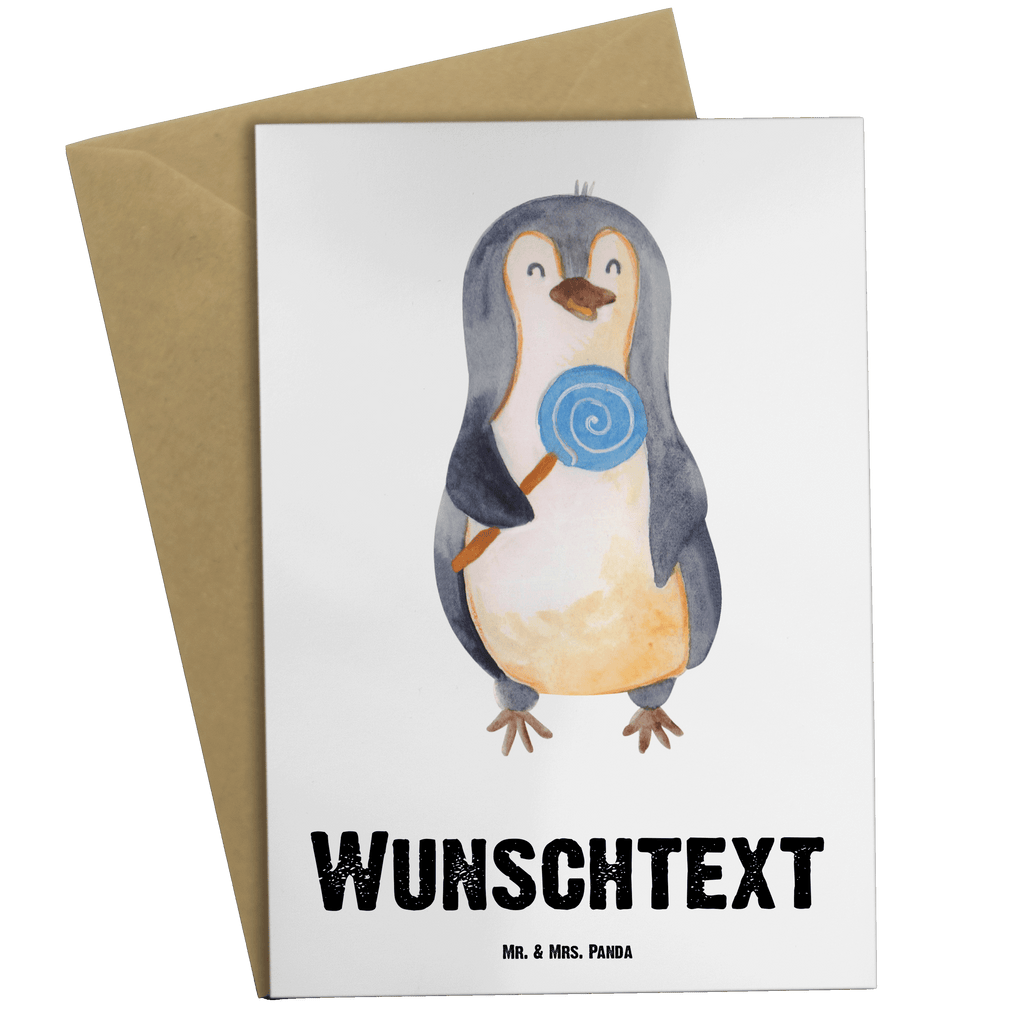 Personalisierte Grußkarte Pinguin Lolli Personalisierte Grußkarte, Personalisiertere Klappkarte, Personalisierte Einladungskarte, Personalisierte Glückwunschkarte, Personalisierte Hochzeitskarte, Personalisierte Geburtstagskarte, Grußkarte mit Namen, Grußkarte selber drucken, Grußkarte selbst gestalten, Grußkarte mit persönlichen Nachrichten, Grußkarte als Geldgeschenk, Grußkarten personalisiert, Pinguin, Pinguine, Lolli, Süßigkeiten, Blödsinn, Spruch, Rebell, Gauner, Ganove, Rabauke