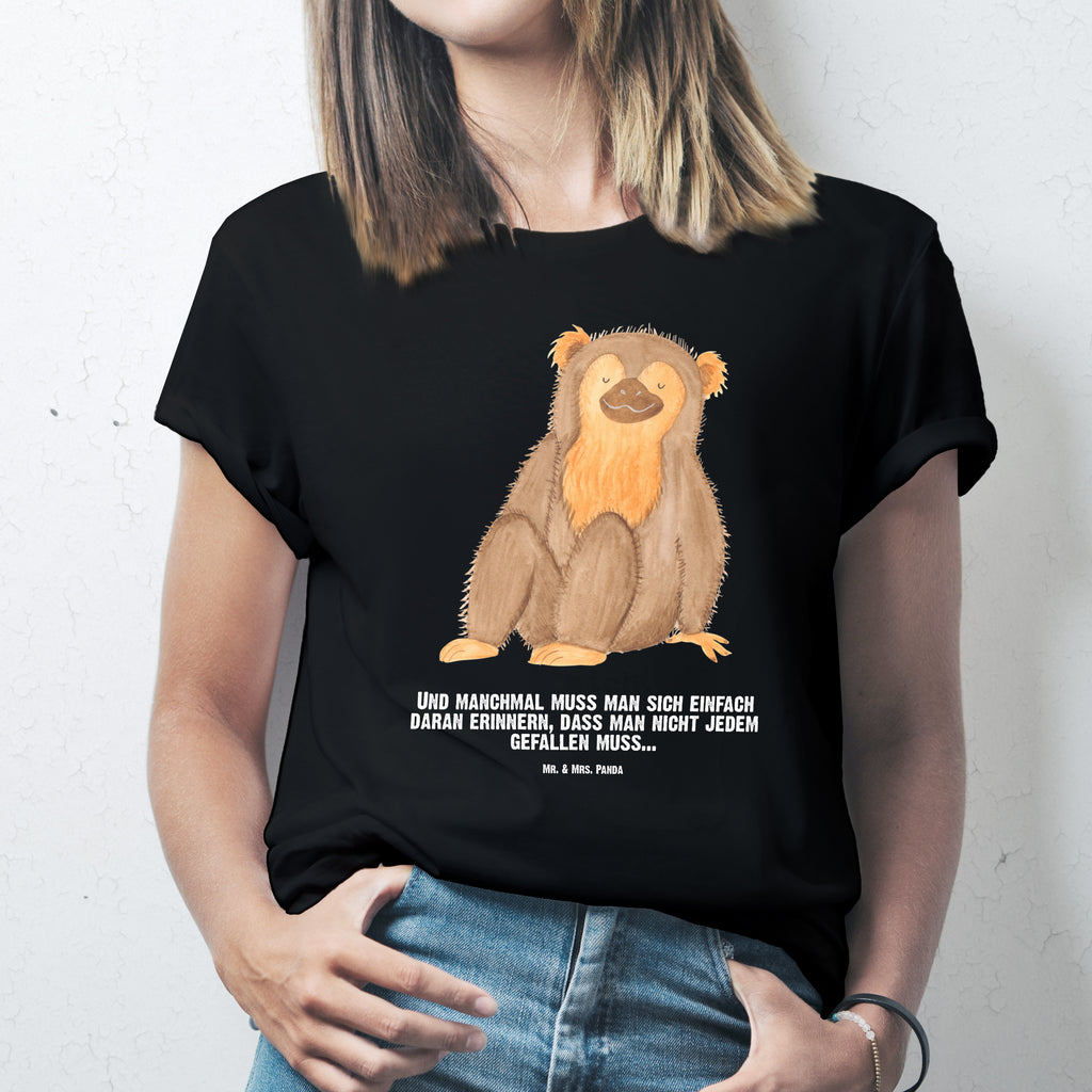 Größe XXL Personalisiertes T-Shirt Affe T-Shirt Personalisiert, T-Shirt mit Namen, T-Shirt mit Aufruck, Männer, Frauen, Wunschtext, Bedrucken, Afrika, Wildtiere, Affe, Äffchen, Affen, Selbstliebe, Respekt, Motivation, Selbstachtung, Liebe, Selbstbewusstsein, Selfcare