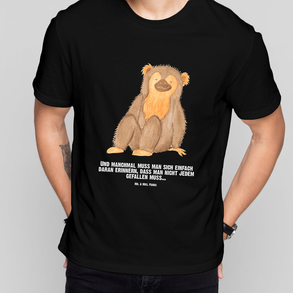 Größe XXL Personalisiertes T-Shirt Affe T-Shirt Personalisiert, T-Shirt mit Namen, T-Shirt mit Aufruck, Männer, Frauen, Wunschtext, Bedrucken, Afrika, Wildtiere, Affe, Äffchen, Affen, Selbstliebe, Respekt, Motivation, Selbstachtung, Liebe, Selbstbewusstsein, Selfcare