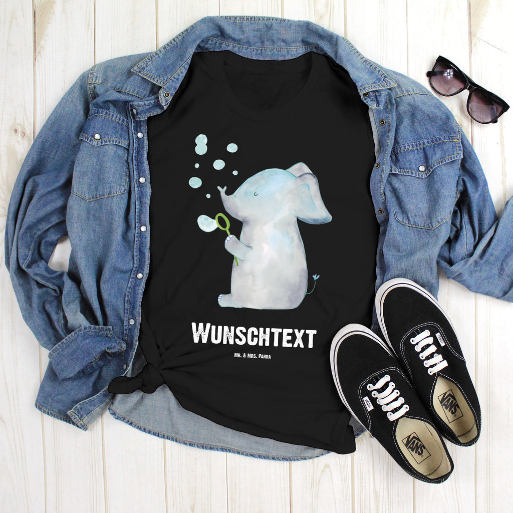 Größe XXL Personalisiertes T-Shirt Elefant Seifenblasen T-Shirt Personalisiert, T-Shirt mit Namen, T-Shirt mit Aufruck, Männer, Frauen, Wunschtext, Bedrucken, Tiermotive, Gute Laune, lustige Sprüche, Tiere, Elefant, Elefanten, Dickhäter, Rüsseltier, Seifenblasen, Liebe, Heimat, Gefühl. Daheim, Liebesbeweis, Liebesspruch