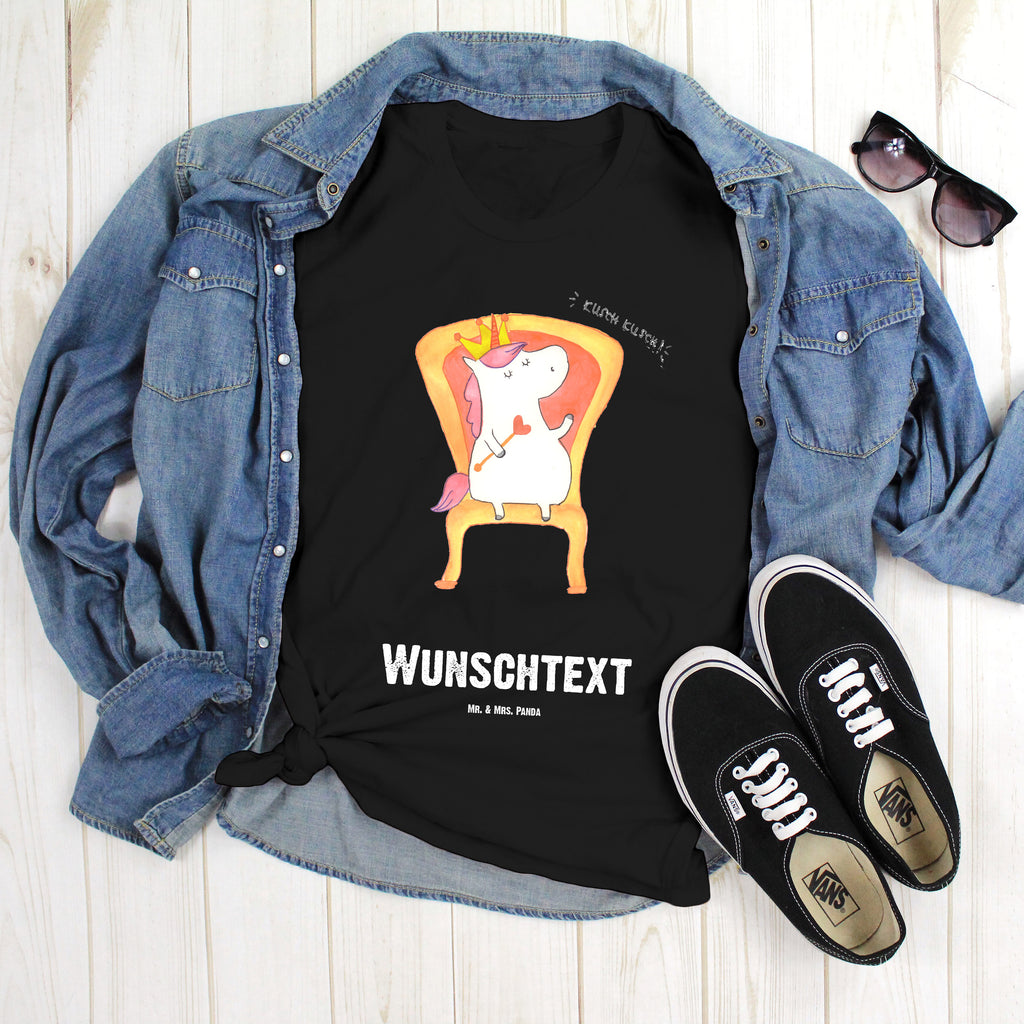 Größe XXL Personalisiertes T-Shirt Einhorn Prinzessin T-Shirt Personalisiert, T-Shirt mit Namen, T-Shirt mit Aufruck, Männer, Frauen, Wunschtext, Bedrucken, Einhorn, Einhörner, Einhorn Deko, Pegasus, Unicorn, Geburtstag, Prinzessin, Geburtstagsgeschenk, Geschenk, Monat