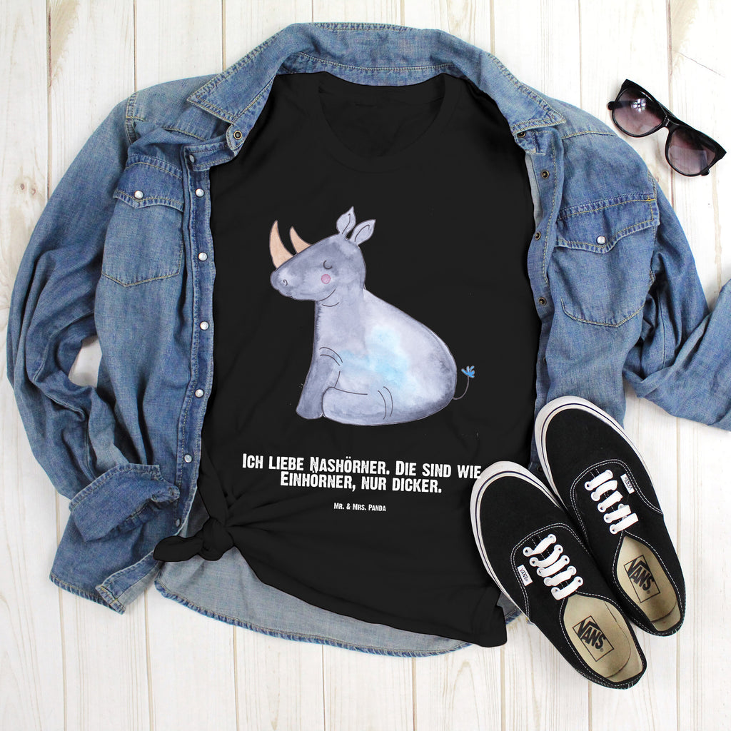 Größe XXL Personalisiertes T-Shirt Einhorn Nashorn T-Shirt Personalisiert, T-Shirt mit Namen, T-Shirt mit Aufruck, Männer, Frauen, Wunschtext, Bedrucken, Einhorn, Einhörner, Einhorn Deko, Pegasus, Unicorn, Regenbogen, witzig, lustig, Zoo, Glitzer, Einhornpower, Erwachsenwerden, Nashorn, Nashörner