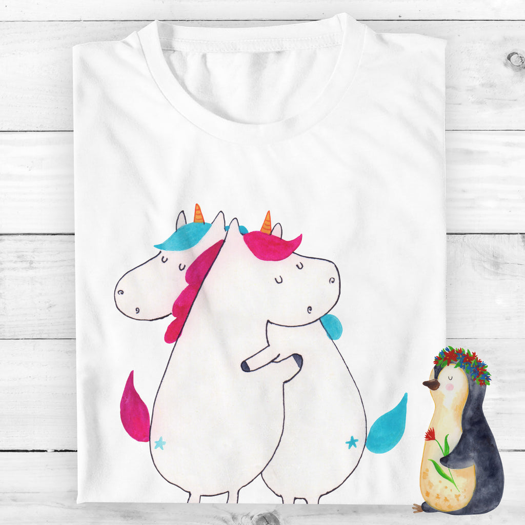 Größe XXL Personalisiertes T-Shirt Einhörner Umarmen T-Shirt Personalisiert, T-Shirt mit Namen, T-Shirt mit Aufruck, Männer, Frauen, Wunschtext, Bedrucken, Einhorn, Einhörner, Einhorn Deko, Pegasus, Unicorn, Freundinnen, Freundin, BFF, Schwester, Schwestern, Familie, Geschwister, Sister, Liebe