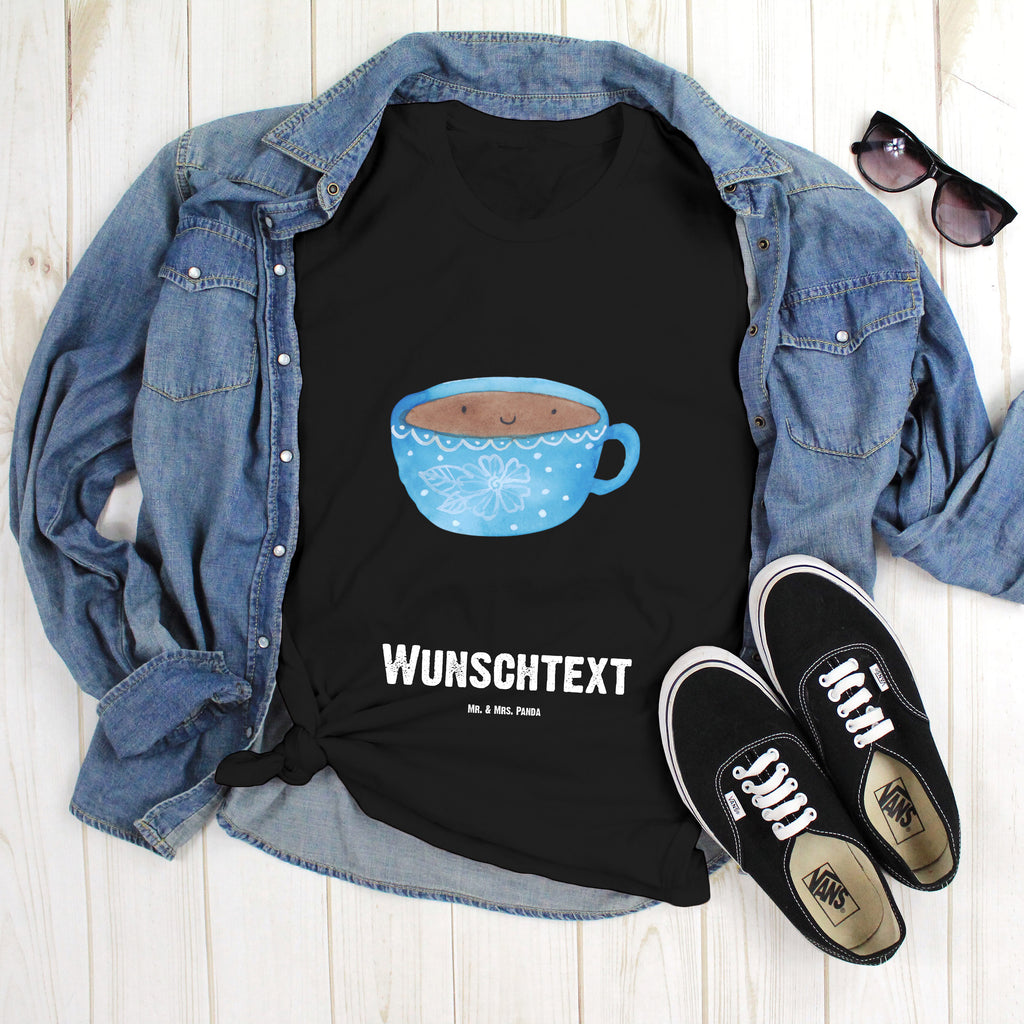 Größe XXL Personalisiertes T-Shirt Kaffee Tasse T-Shirt Personalisiert, T-Shirt mit Namen, T-Shirt mit Aufruck, Männer, Frauen, Wunschtext, Bedrucken, süße Tiermotive, gute Laune, lustige Sprüche, Tiere, Kaffee, Tasse, Liebe, Geschmack, Genuss, Glücklich