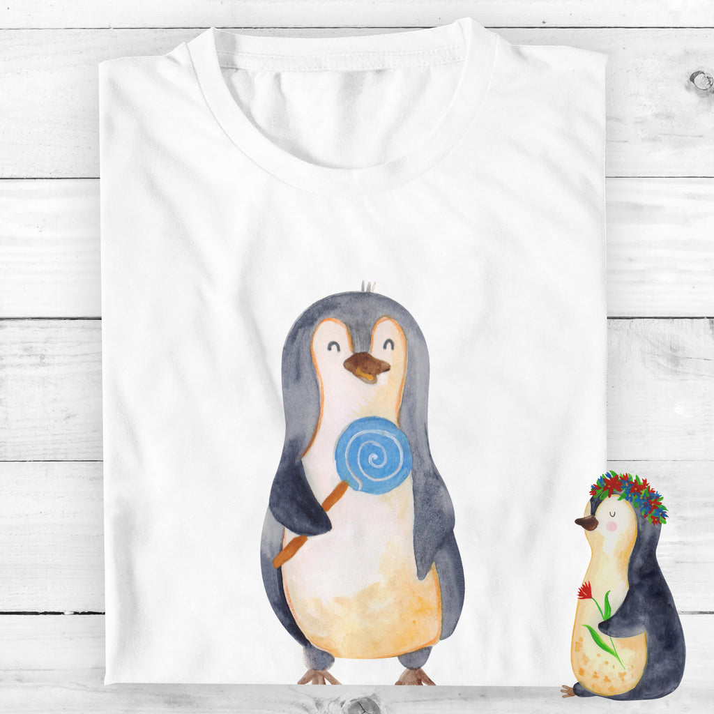 Größe XXL Personalisiertes T-Shirt Pinguin Lolli T-Shirt Personalisiert, T-Shirt mit Namen, T-Shirt mit Aufruck, Männer, Frauen, Wunschtext, Bedrucken, Pinguin, Pinguine, Lolli, Süßigkeiten, Blödsinn, Spruch, Rebell, Gauner, Ganove, Rabauke