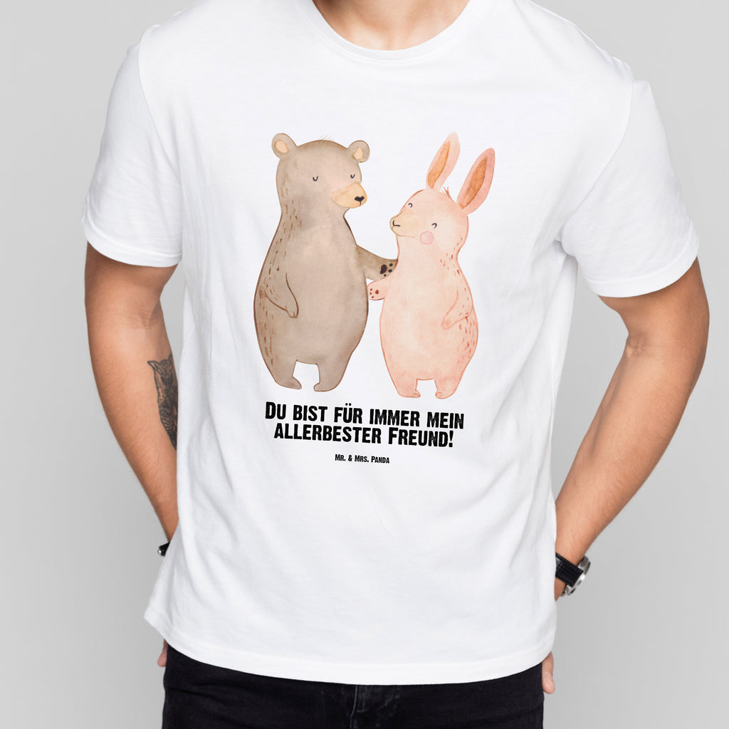 Größe L Personalisiertes T-Shirt Bär Hase Umarmen T-Shirt, Shirt, Tshirt, Lustiges T-Shirt, T-Shirt mit Spruch, Party, Junggesellenabschied, Jubiläum, Geburstag, Herrn, Damen, Männer, Frauen, Schlafshirt, Nachthemd, Sprüche, Liebe, Partner, Freund, Freundin, Ehemann, Ehefrau, Heiraten, Verlobung, Heiratsantrag, Liebesgeschenk, Jahrestag, Hocheitstag, Freunde, bester Freund, Hase, Bär, Bärchen, best friends