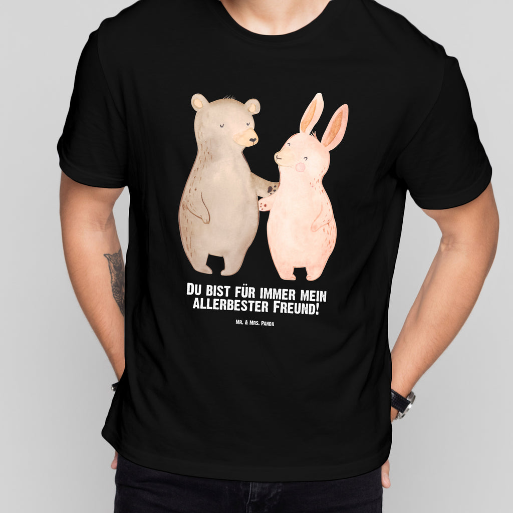 Größe L Personalisiertes T-Shirt Bär Hase Umarmen T-Shirt, Shirt, Tshirt, Lustiges T-Shirt, T-Shirt mit Spruch, Party, Junggesellenabschied, Jubiläum, Geburstag, Herrn, Damen, Männer, Frauen, Schlafshirt, Nachthemd, Sprüche, Liebe, Partner, Freund, Freundin, Ehemann, Ehefrau, Heiraten, Verlobung, Heiratsantrag, Liebesgeschenk, Jahrestag, Hocheitstag, Freunde, bester Freund, Hase, Bär, Bärchen, best friends