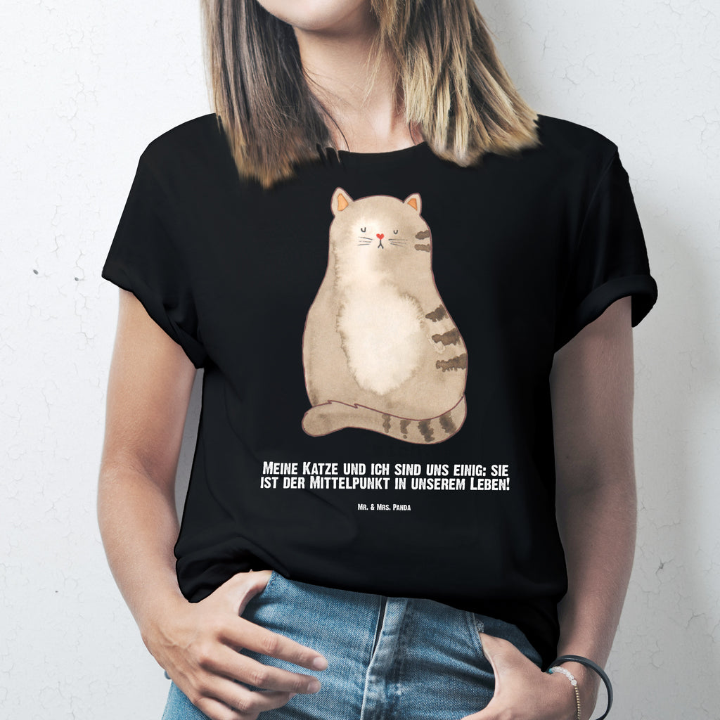 Größe L Personalisiertes T-Shirt Katze sitzend T-Shirt, Shirt, Tshirt, Lustiges T-Shirt, T-Shirt mit Spruch, Party, Junggesellenabschied, Jubiläum, Geburstag, Herrn, Damen, Männer, Frauen, Schlafshirt, Nachthemd, Sprüche, Katze, Katzenmotiv, Katzenfan, Katzendeko, Katzenfreund, Katzenliebhaber, Katzenprodukte, Katzenartikel, Katzenaccessoires, Katzensouvenirs, Katzenliebhaberprodukte, Katzenmotive, Katzen, Kater, Mietze, Cat, Cats, Katzenhalter, Katzenbesitzerin, Haustier, Katzenliebe, Lebensinhalt, Liebe, Mittelpunkt, Familie