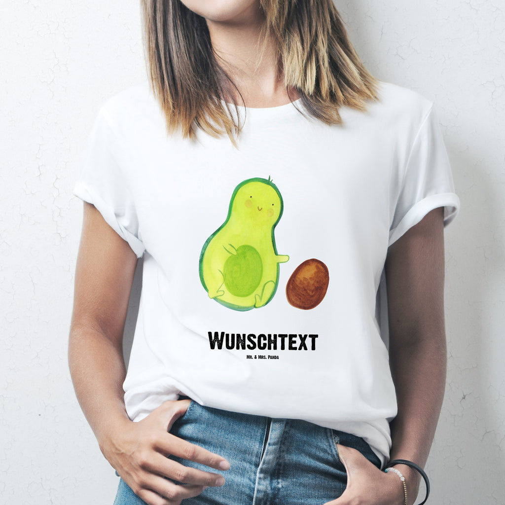 Größe L Personalisiertes T-Shirt Avocado rollt Kern T-Shirt, Shirt, Tshirt, Lustiges T-Shirt, T-Shirt mit Spruch, Party, Junggesellenabschied, Jubiläum, Geburstag, Herrn, Damen, Männer, Frauen, Schlafshirt, Nachthemd, Sprüche, Avocado, Veggie, Vegan, Gesund, Avocados, Schwanger, Geburt, Geburtstag, Säugling, Kind, erstes Kind, zur Geburt, Schwangerschaft, Babyparty, Baby, große Liebe, Liebe, Love