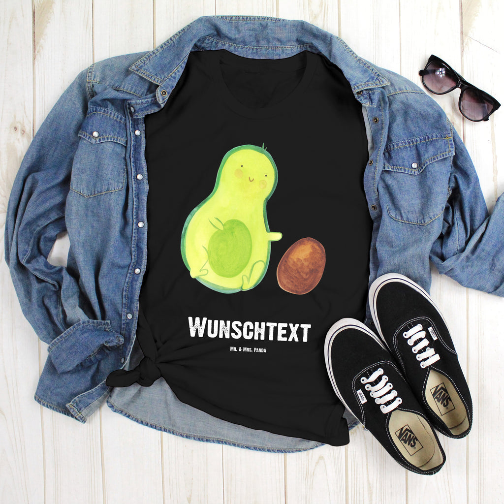 Größe L Personalisiertes T-Shirt Avocado rollt Kern T-Shirt, Shirt, Tshirt, Lustiges T-Shirt, T-Shirt mit Spruch, Party, Junggesellenabschied, Jubiläum, Geburstag, Herrn, Damen, Männer, Frauen, Schlafshirt, Nachthemd, Sprüche, Avocado, Veggie, Vegan, Gesund, Avocados, Schwanger, Geburt, Geburtstag, Säugling, Kind, erstes Kind, zur Geburt, Schwangerschaft, Babyparty, Baby, große Liebe, Liebe, Love