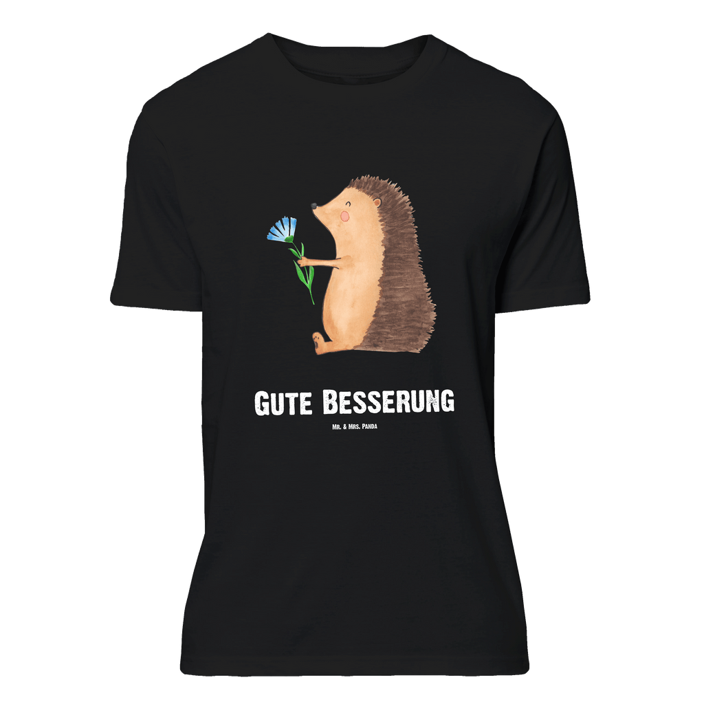 Größe L Personalisiertes T-Shirt Igel mit Blume T-Shirt, Shirt, Tshirt, Lustiges T-Shirt, T-Shirt mit Spruch, Party, Junggesellenabschied, Jubiläum, Geburstag, Herrn, Damen, Männer, Frauen, Schlafshirt, Nachthemd, Sprüche, Tiermotive, Gute Laune, lustige Sprüche, Tiere, Igel, Gute Besserung, Genesungswünsche, Krankheit, Krankenhaus, krank, Besuch