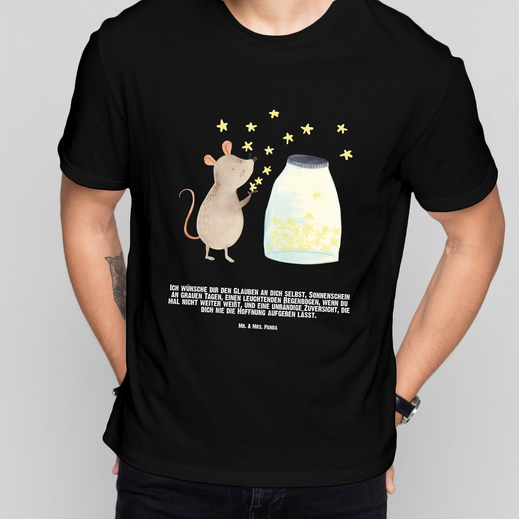 Größe L Personalisiertes T-Shirt Maus Sterne T-Shirt, Shirt, Tshirt, Lustiges T-Shirt, T-Shirt mit Spruch, Party, Junggesellenabschied, Jubiläum, Geburstag, Herrn, Damen, Männer, Frauen, Schlafshirt, Nachthemd, Sprüche, Tiermotive, Gute Laune, lustige Sprüche, Tiere, Maus, Sterne, Wunsch, Kind, Taufe, Taufgeschenk, Geburt, Schwangerschaft, erstes Kind, Kindergeburtstag, Geburtstag, Hoffnung, Träume
