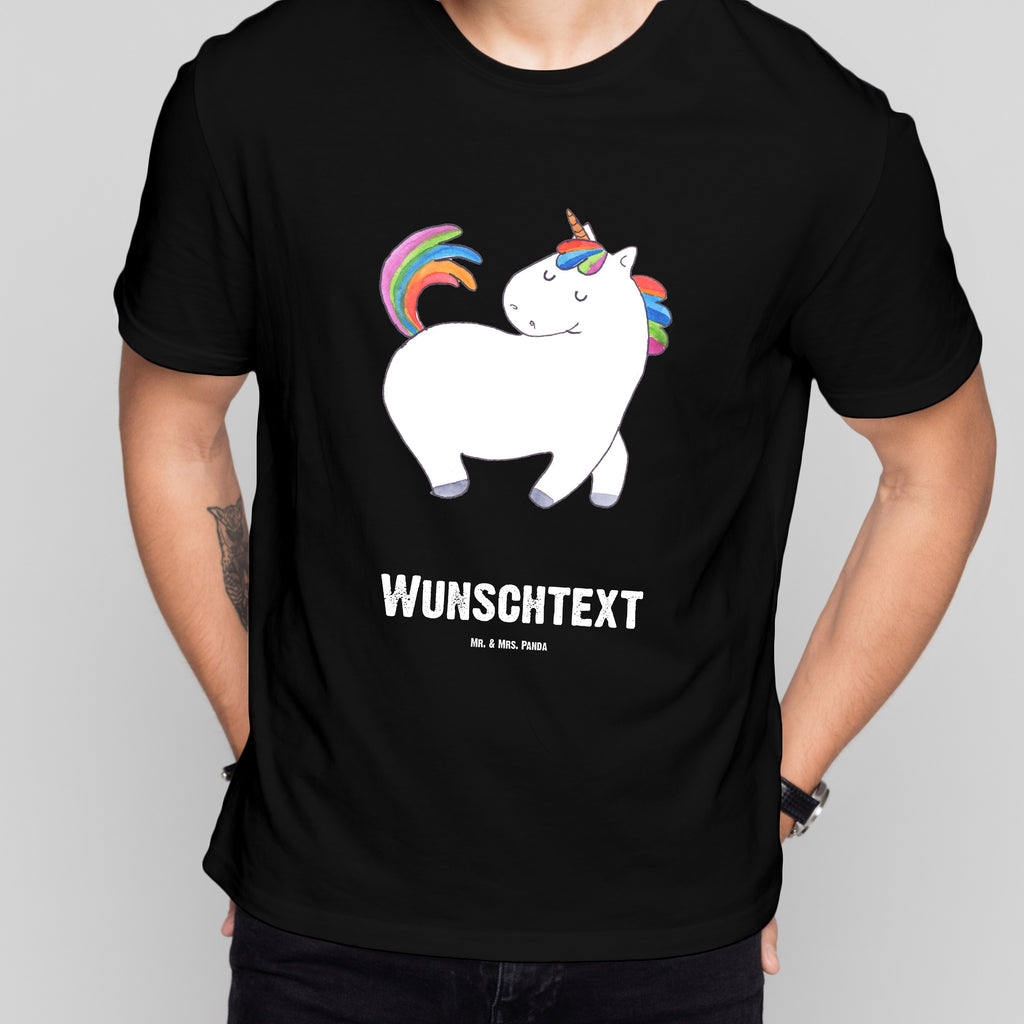 Größe L Personalisiertes T-Shirt Einhorn stolzierend T-Shirt, Shirt, Tshirt, Lustiges T-Shirt, T-Shirt mit Spruch, Party, Junggesellenabschied, Jubiläum, Geburstag, Herrn, Damen, Männer, Frauen, Schlafshirt, Nachthemd, Sprüche, Einhorn, Einhörner, Einhorn Deko, Pegasus, Unicorn, stolz, anders, bunt, Pferd, Reiter, Reiten, Freundin, Geschenk