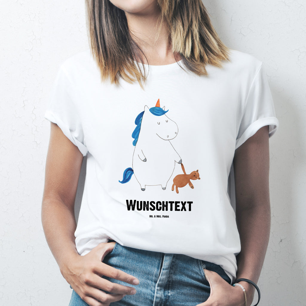 Größe L Personalisiertes T-Shirt Einhorn Teddy T-Shirt, Shirt, Tshirt, Lustiges T-Shirt, T-Shirt mit Spruch, Party, Junggesellenabschied, Jubiläum, Geburstag, Herrn, Damen, Männer, Frauen, Schlafshirt, Nachthemd, Sprüche, Einhorn, Einhörner, Einhorn Deko, Pegasus, Unicorn, schlafen, gute Nacht, Single, Bett, Träumen, Freundin, Singleleben
