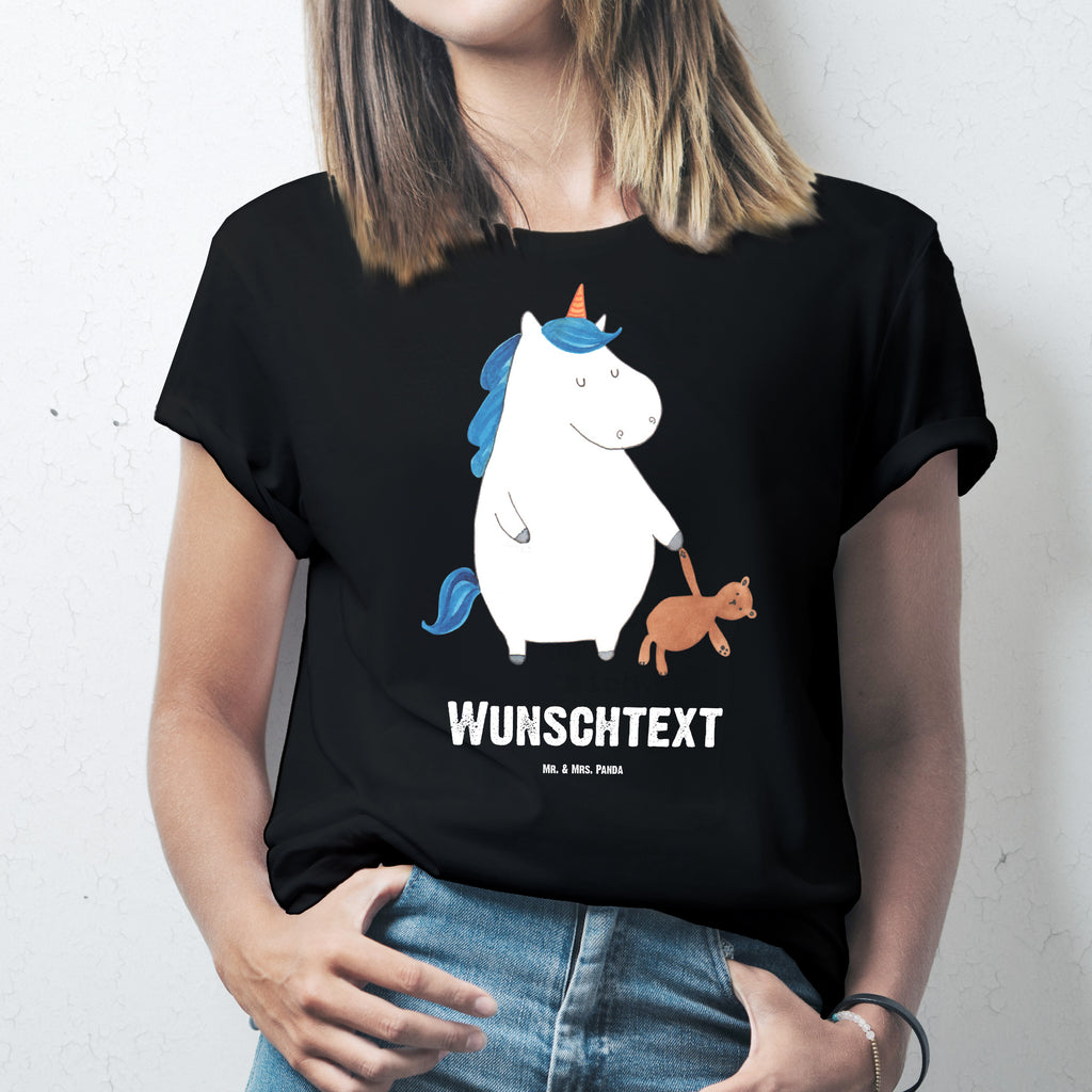 Größe L Personalisiertes T-Shirt Einhorn Teddy T-Shirt, Shirt, Tshirt, Lustiges T-Shirt, T-Shirt mit Spruch, Party, Junggesellenabschied, Jubiläum, Geburstag, Herrn, Damen, Männer, Frauen, Schlafshirt, Nachthemd, Sprüche, Einhorn, Einhörner, Einhorn Deko, Pegasus, Unicorn, schlafen, gute Nacht, Single, Bett, Träumen, Freundin, Singleleben