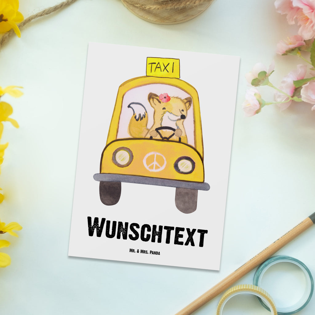 Personalisierte Postkarte Taxifahrerin aus Leidenschaft Postkarte mit Namen, Postkarte bedrucken, Postkarte mit Wunschtext, Postkarte personalisierbar, Geschenkkarte mit Namen, Grußkarte mit Namen, Karte mit Namen, Einladung mit Namen, Ansichtskarte mit Namen, Geschenkkarte mit Wunschtext, Grußkarte mit Wunschtext, Karte mit Wunschtext, Einladung mit Wunschtext, Ansichtskarte mit Wunschtext, Beruf, Ausbildung, Jubiläum, Abschied, Rente, Kollege, Kollegin, Geschenk, Schenken, Arbeitskollege, Mitarbeiter, Firma, Danke, Dankeschön