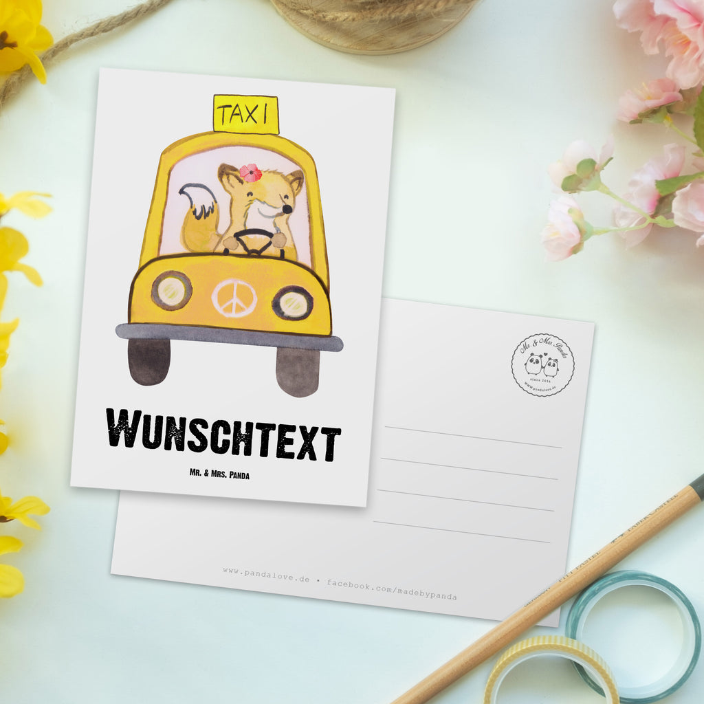 Personalisierte Postkarte Taxifahrerin aus Leidenschaft Postkarte mit Namen, Postkarte bedrucken, Postkarte mit Wunschtext, Postkarte personalisierbar, Geschenkkarte mit Namen, Grußkarte mit Namen, Karte mit Namen, Einladung mit Namen, Ansichtskarte mit Namen, Geschenkkarte mit Wunschtext, Grußkarte mit Wunschtext, Karte mit Wunschtext, Einladung mit Wunschtext, Ansichtskarte mit Wunschtext, Beruf, Ausbildung, Jubiläum, Abschied, Rente, Kollege, Kollegin, Geschenk, Schenken, Arbeitskollege, Mitarbeiter, Firma, Danke, Dankeschön