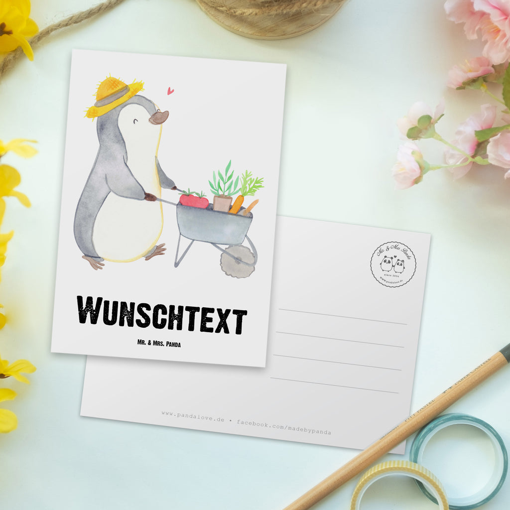 Personalisierte Postkarte Pinguin Gartenarbeit Medizin Postkarte mit Namen, Postkarte bedrucken, Postkarte mit Wunschtext, Postkarte personalisierbar, Geschenkkarte mit Namen, Grußkarte mit Namen, Karte mit Namen, Einladung mit Namen, Ansichtskarte mit Namen, Geschenkkarte mit Wunschtext, Grußkarte mit Wunschtext, Karte mit Wunschtext, Einladung mit Wunschtext, Ansichtskarte mit Wunschtext, Geschenk, Sport, Sportart, Hobby, Schenken, Danke, Dankeschön, Auszeichnung, Gewinn, Sportler, Gartenarbeit, Urban gardening, Gärtnern, Gartenpflege
