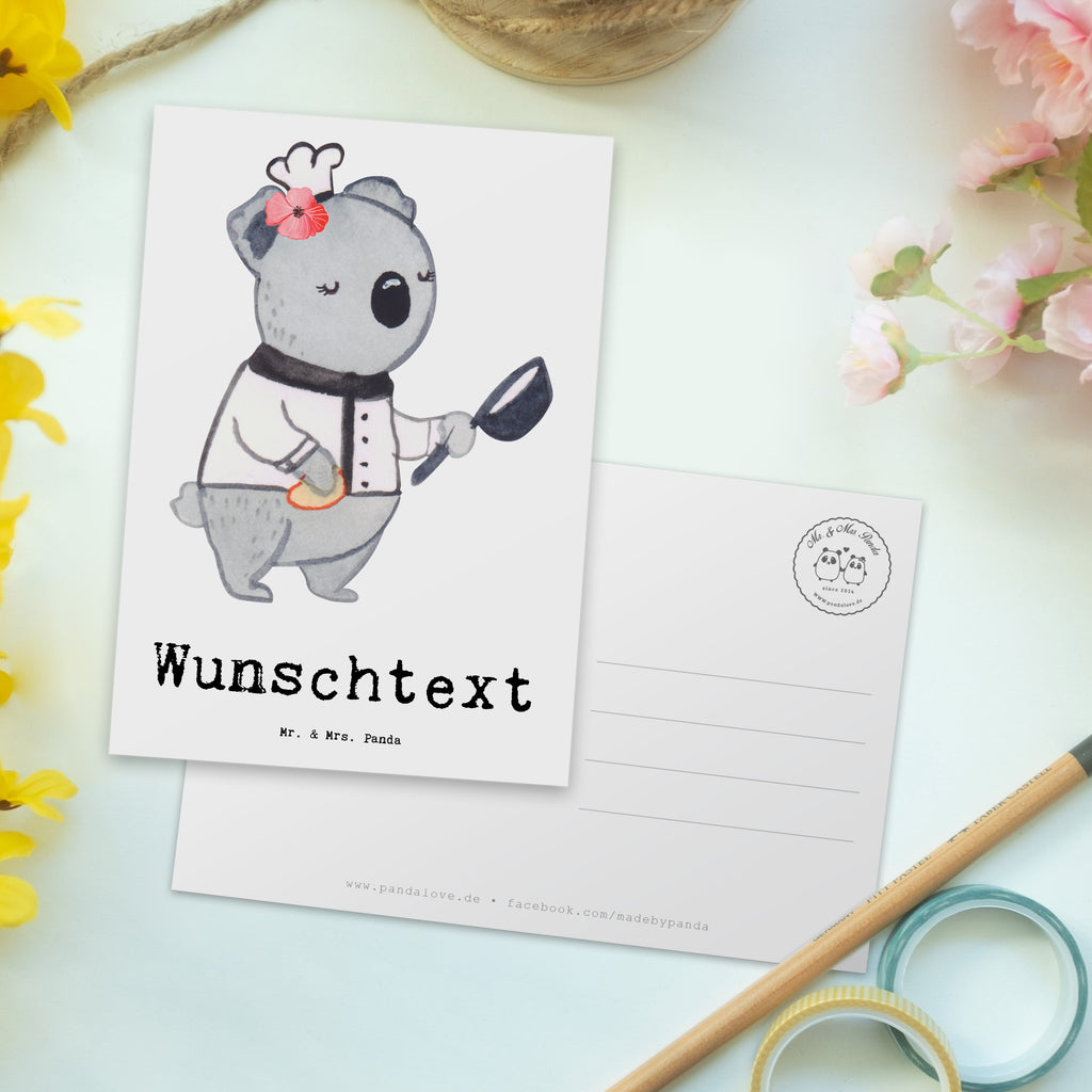 Personalisierte Postkarte Beiköchin aus Leidenschaft Postkarte mit Namen, Postkarte bedrucken, Postkarte mit Wunschtext, Postkarte personalisierbar, Geschenkkarte mit Namen, Grußkarte mit Namen, Karte mit Namen, Einladung mit Namen, Ansichtskarte mit Namen, Geschenkkarte mit Wunschtext, Grußkarte mit Wunschtext, Karte mit Wunschtext, Einladung mit Wunschtext, Ansichtskarte mit Wunschtext, Beruf, Ausbildung, Jubiläum, Abschied, Rente, Kollege, Kollegin, Geschenk, Schenken, Arbeitskollege, Mitarbeiter, Firma, Danke, Dankeschön, Beiköchin, Spülhilfe, Hilfsköchin, Jungkoch, Küchenhilfe, Gastronomie, Restaurant, Köchin