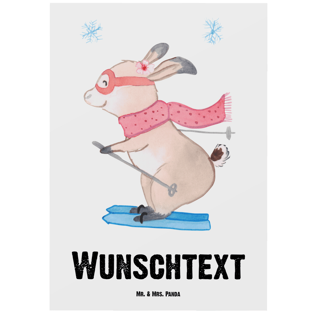 Personalisierte Postkarte Bär Skifahren Medizin Postkarte mit Namen, Postkarte bedrucken, Postkarte mit Wunschtext, Postkarte personalisierbar, Geschenkkarte mit Namen, Grußkarte mit Namen, Karte mit Namen, Einladung mit Namen, Ansichtskarte mit Namen, Geschenkkarte mit Wunschtext, Grußkarte mit Wunschtext, Karte mit Wunschtext, Einladung mit Wunschtext, Ansichtskarte mit Wunschtext, Geschenk, Sport, Sportart, Hobby, Schenken, Danke, Dankeschön, Auszeichnung, Gewinn, Sportler, Ski fahren, Skifahren, Skisport, Skiwettbewerb, Skirennen