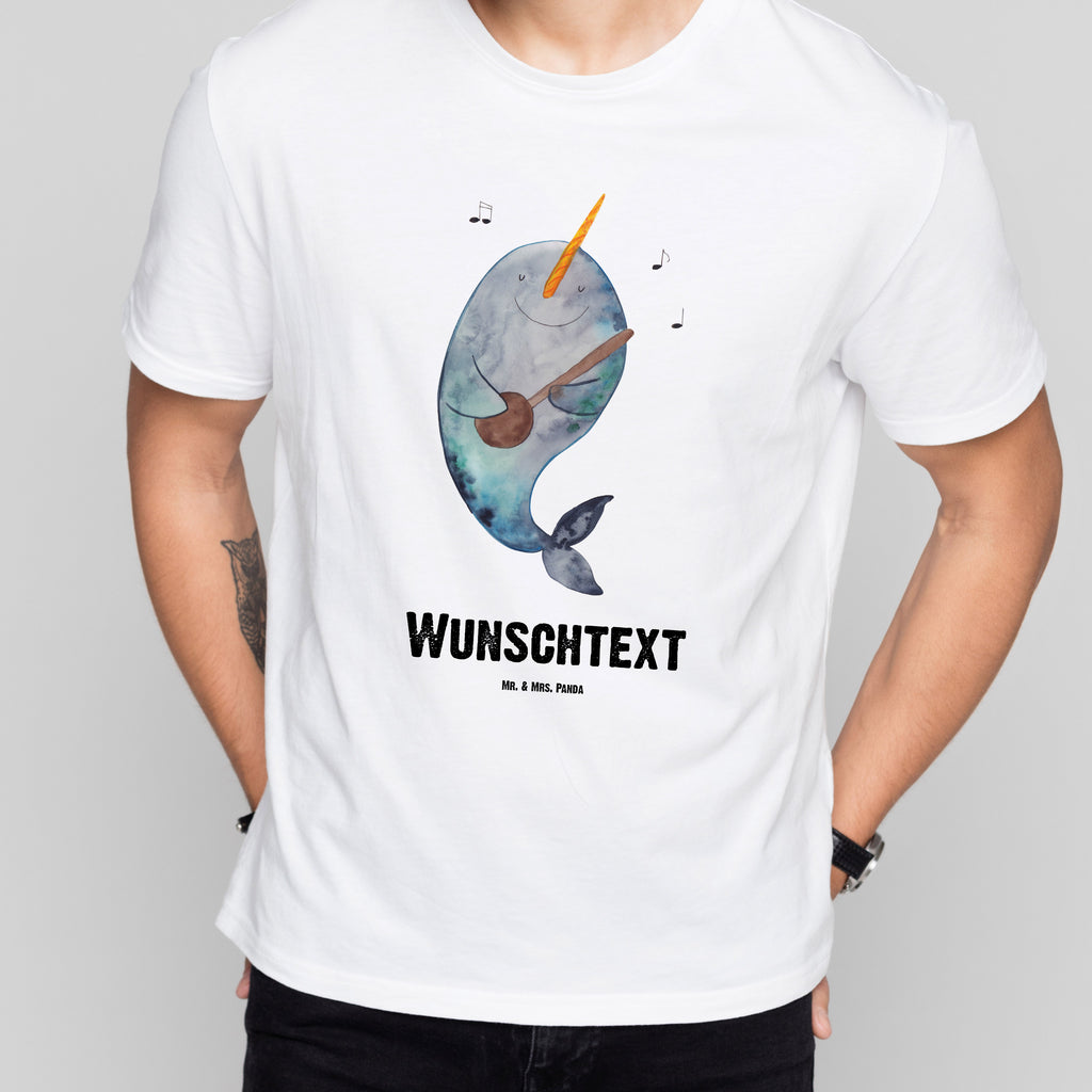Größe L Personalisiertes T-Shirt Narwal Gitarre T-Shirt, Shirt, Tshirt, Lustiges T-Shirt, T-Shirt mit Spruch, Party, Junggesellenabschied, Jubiläum, Geburstag, Herrn, Damen, Männer, Frauen, Schlafshirt, Nachthemd, Sprüche, Meerestiere, Meer, Urlaub, Narwal, Wal, Tanzen, Probleme, Problemlösung, Frust, Gespräche, Gitarre