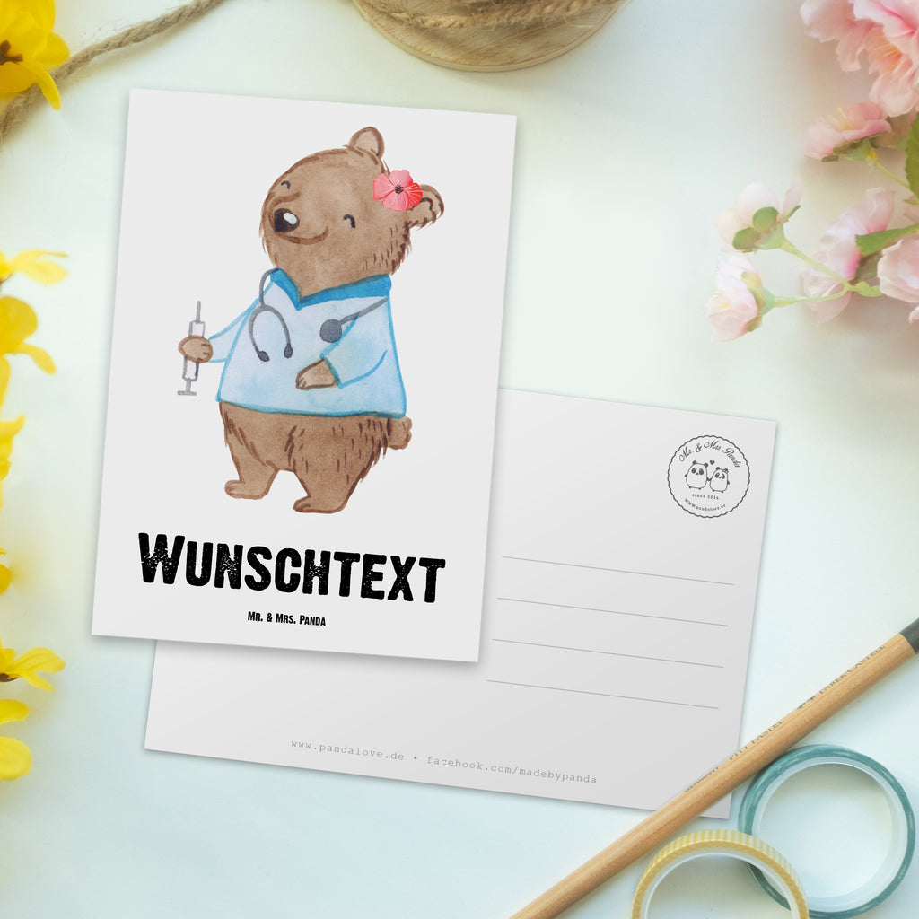 Personalisierte Postkarte Krankenpflegehelferin mit Herz Postkarte mit Namen, Postkarte bedrucken, Postkarte mit Wunschtext, Postkarte personalisierbar, Geschenkkarte mit Namen, Grußkarte mit Namen, Karte mit Namen, Einladung mit Namen, Ansichtskarte mit Namen, Geschenkkarte mit Wunschtext, Grußkarte mit Wunschtext, Karte mit Wunschtext, Einladung mit Wunschtext, Ansichtskarte mit Wunschtext, Beruf, Ausbildung, Jubiläum, Abschied, Rente, Kollege, Kollegin, Geschenk, Schenken, Arbeitskollege, Mitarbeiter, Firma, Danke, Dankeschön, Krankenpflegehelferin, Pflegehelferin, Pflegekraft