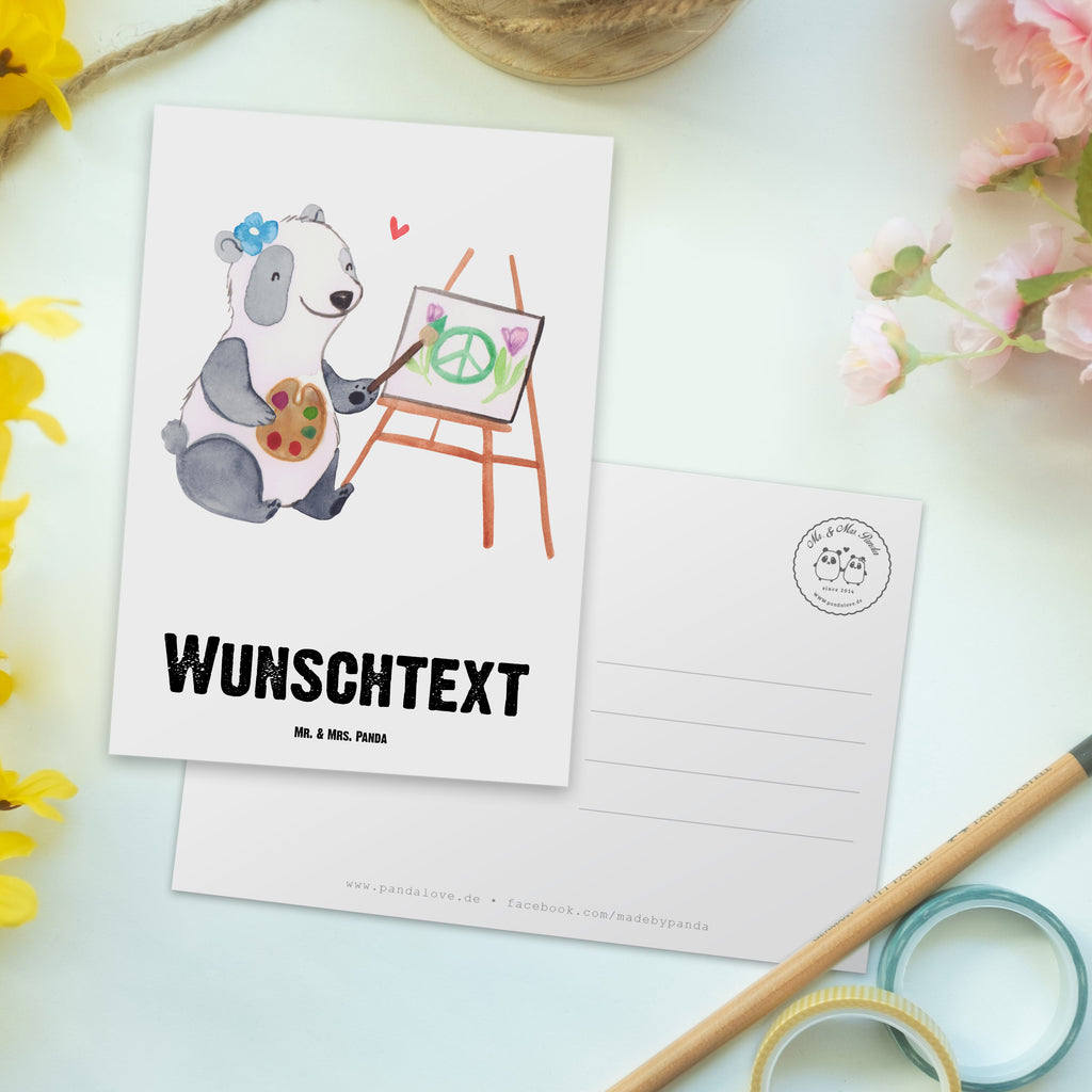 Personalisierte Postkarte Kunstlehrerin aus Leidenschaft Postkarte mit Namen, Postkarte bedrucken, Postkarte mit Wunschtext, Postkarte personalisierbar, Geschenkkarte mit Namen, Grußkarte mit Namen, Karte mit Namen, Einladung mit Namen, Ansichtskarte mit Namen, Geschenkkarte mit Wunschtext, Grußkarte mit Wunschtext, Karte mit Wunschtext, Einladung mit Wunschtext, Ansichtskarte mit Wunschtext, Beruf, Ausbildung, Jubiläum, Abschied, Rente, Kollege, Kollegin, Geschenk, Schenken, Arbeitskollege, Mitarbeiter, Firma, Danke, Dankeschön, Kunstlehrerin, Kunstunterricht, Kunstschule