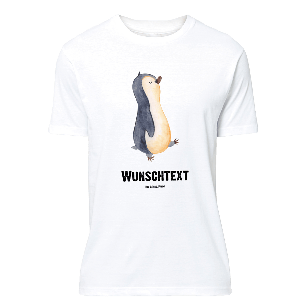 Größe L Personalisiertes T-Shirt Pinguin marschierend T-Shirt, Shirt, Tshirt, Lustiges T-Shirt, T-Shirt mit Spruch, Party, Junggesellenabschied, Jubiläum, Geburstag, Herrn, Damen, Männer, Frauen, Schlafshirt, Nachthemd, Sprüche, Pinguin, Pinguine, Frühaufsteher, Langschläfer, Bruder, Schwester, Familie