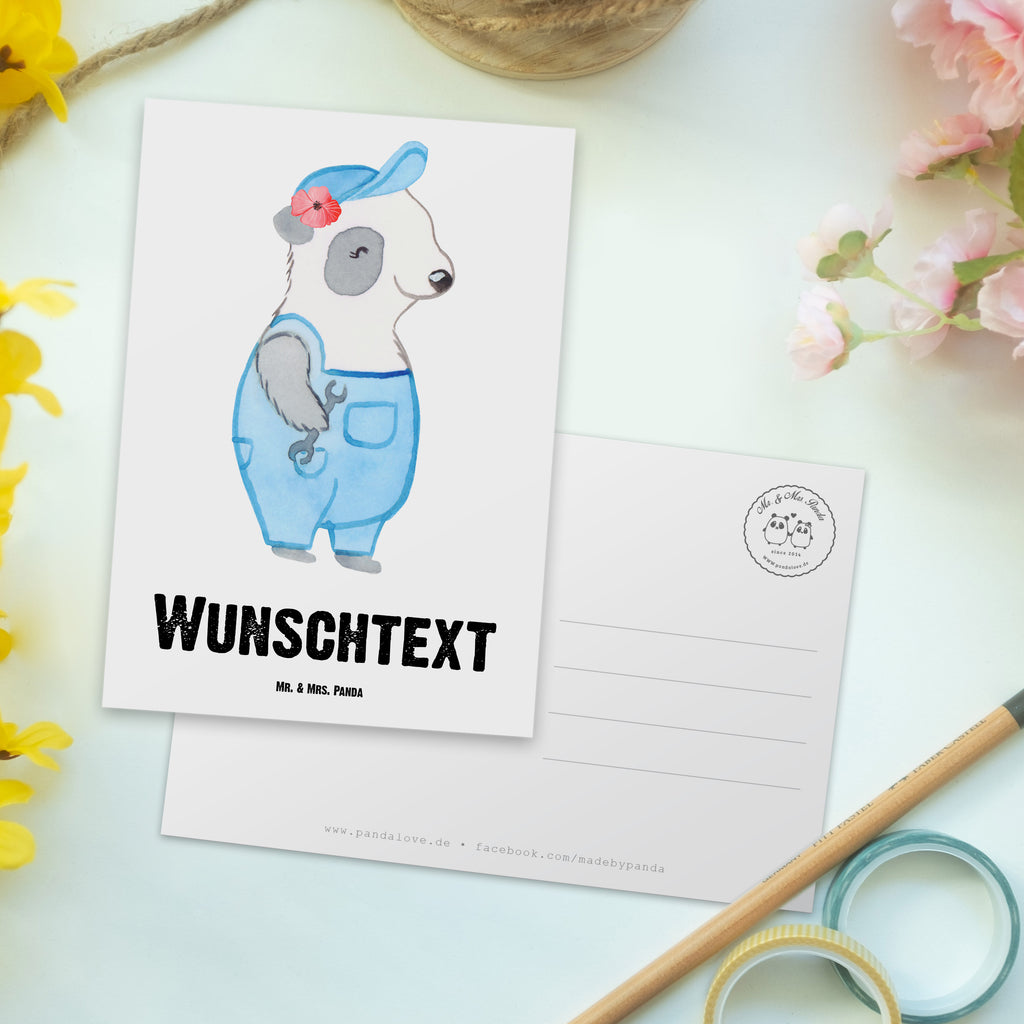Personalisierte Postkarte Mechatronikerin für Kältetechnik aus Leidenschaft Postkarte mit Namen, Postkarte bedrucken, Postkarte mit Wunschtext, Postkarte personalisierbar, Geschenkkarte mit Namen, Grußkarte mit Namen, Karte mit Namen, Einladung mit Namen, Ansichtskarte mit Namen, Geschenkkarte mit Wunschtext, Grußkarte mit Wunschtext, Karte mit Wunschtext, Einladung mit Wunschtext, Ansichtskarte mit Wunschtext, Beruf, Ausbildung, Jubiläum, Abschied, Rente, Kollege, Kollegin, Geschenk, Schenken, Arbeitskollege, Mitarbeiter, Firma, Danke, Dankeschön, Mechatronikerin für Kältetechnik, Gesellenprüfung