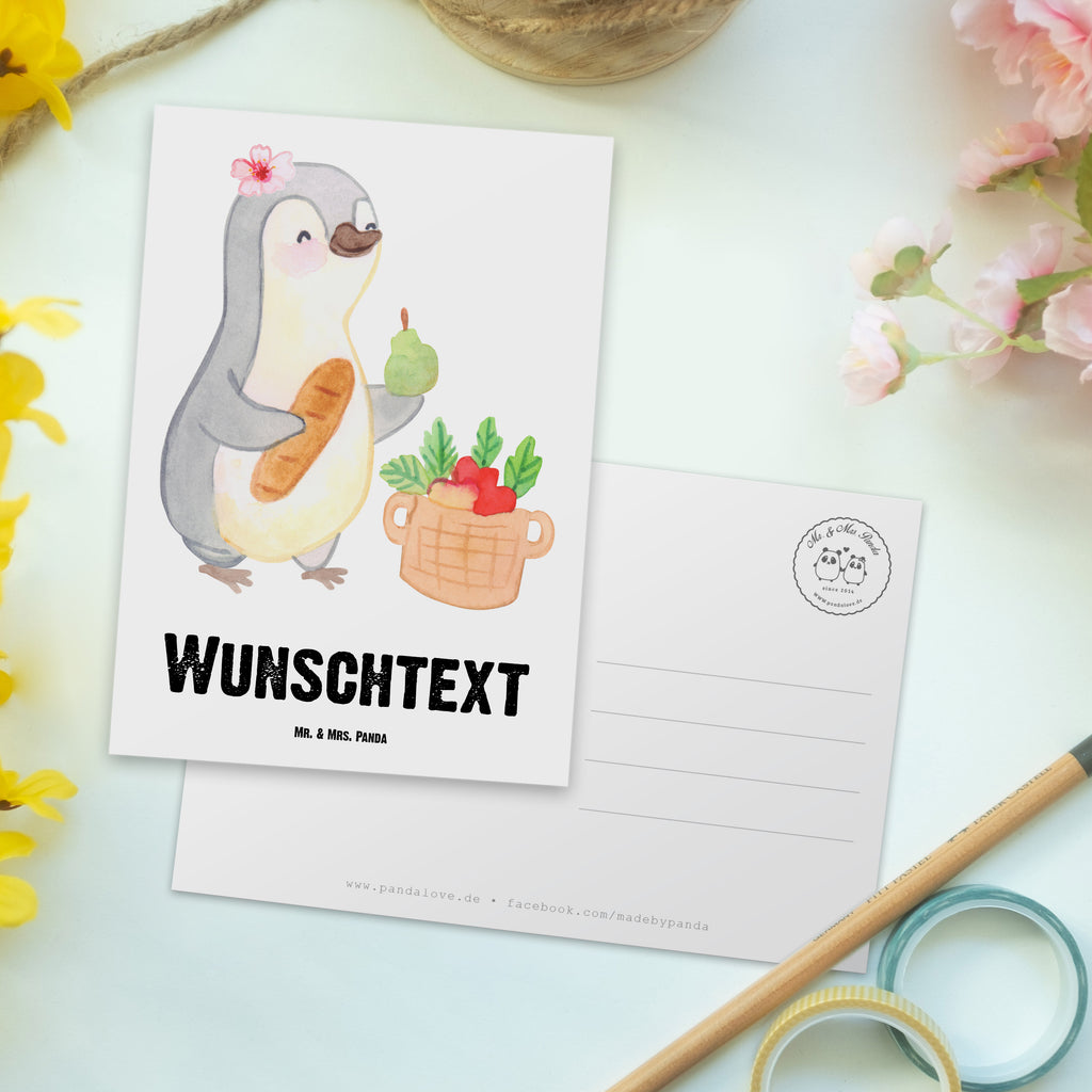 Personalisierte Postkarte Obsthändlerin mit Herz Postkarte mit Namen, Postkarte bedrucken, Postkarte mit Wunschtext, Postkarte personalisierbar, Geschenkkarte mit Namen, Grußkarte mit Namen, Karte mit Namen, Einladung mit Namen, Ansichtskarte mit Namen, Geschenkkarte mit Wunschtext, Grußkarte mit Wunschtext, Karte mit Wunschtext, Einladung mit Wunschtext, Ansichtskarte mit Wunschtext, Beruf, Ausbildung, Jubiläum, Abschied, Rente, Kollege, Kollegin, Geschenk, Schenken, Arbeitskollege, Mitarbeiter, Firma, Danke, Dankeschön, Obsthändlerin, Obstverkäuferin, Wochenmarkthändlerin, Obstbäuerin, Obst- und Gemüsehändlerin, Obstplantage