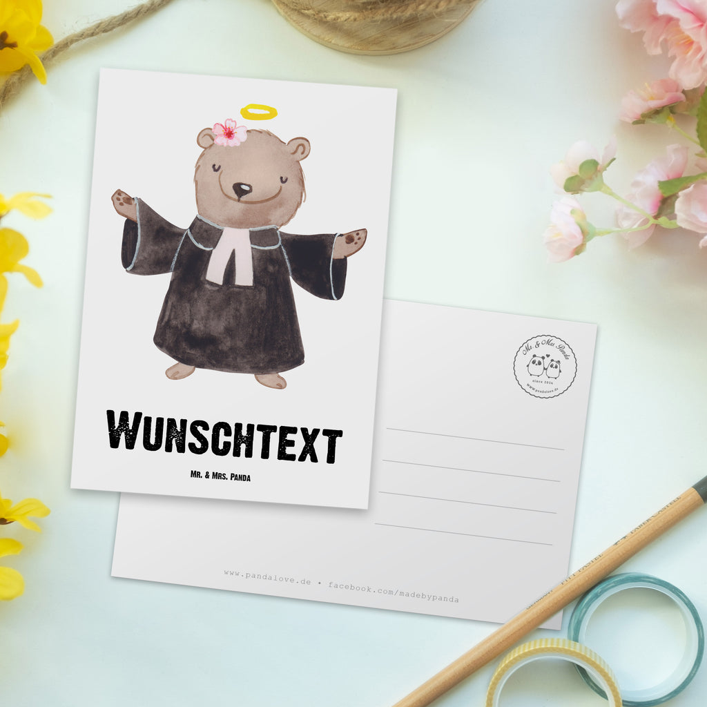 Personalisierte Postkarte Pastorin aus Leidenschaft Postkarte mit Namen, Postkarte bedrucken, Postkarte mit Wunschtext, Postkarte personalisierbar, Geschenkkarte mit Namen, Grußkarte mit Namen, Karte mit Namen, Einladung mit Namen, Ansichtskarte mit Namen, Geschenkkarte mit Wunschtext, Grußkarte mit Wunschtext, Karte mit Wunschtext, Einladung mit Wunschtext, Ansichtskarte mit Wunschtext, Beruf, Ausbildung, Jubiläum, Abschied, Rente, Kollege, Kollegin, Geschenk, Schenken, Arbeitskollege, Mitarbeiter, Firma, Danke, Dankeschön, Pastorin, Dienerin Gottes<br />Geistliche, Pfarrerin, Predigerin<br />Priesterin, Theologin, Kirche