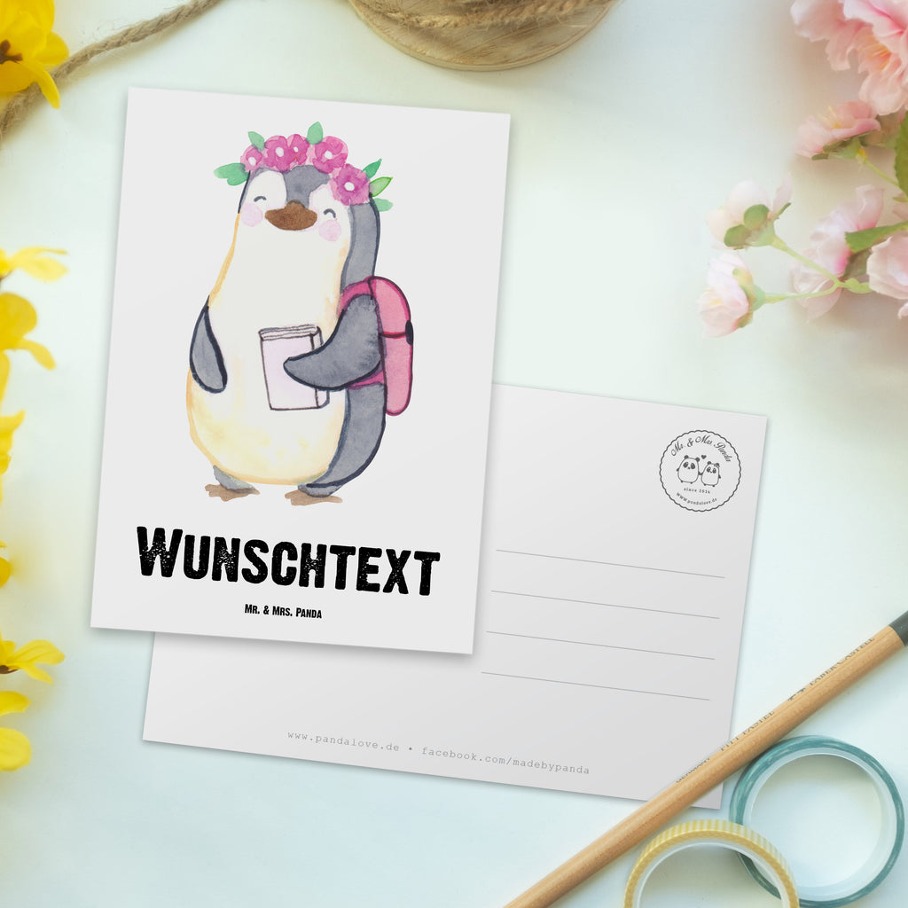 Personalisierte Postkarte Studentin aus Leidenschaft Postkarte mit Namen, Postkarte bedrucken, Postkarte mit Wunschtext, Postkarte personalisierbar, Geschenkkarte mit Namen, Grußkarte mit Namen, Karte mit Namen, Einladung mit Namen, Ansichtskarte mit Namen, Geschenkkarte mit Wunschtext, Grußkarte mit Wunschtext, Karte mit Wunschtext, Einladung mit Wunschtext, Ansichtskarte mit Wunschtext, Beruf, Ausbildung, Jubiläum, Abschied, Rente, Kollege, Kollegin, Geschenk, Schenken, Arbeitskollege, Mitarbeiter, Firma, Danke, Dankeschön