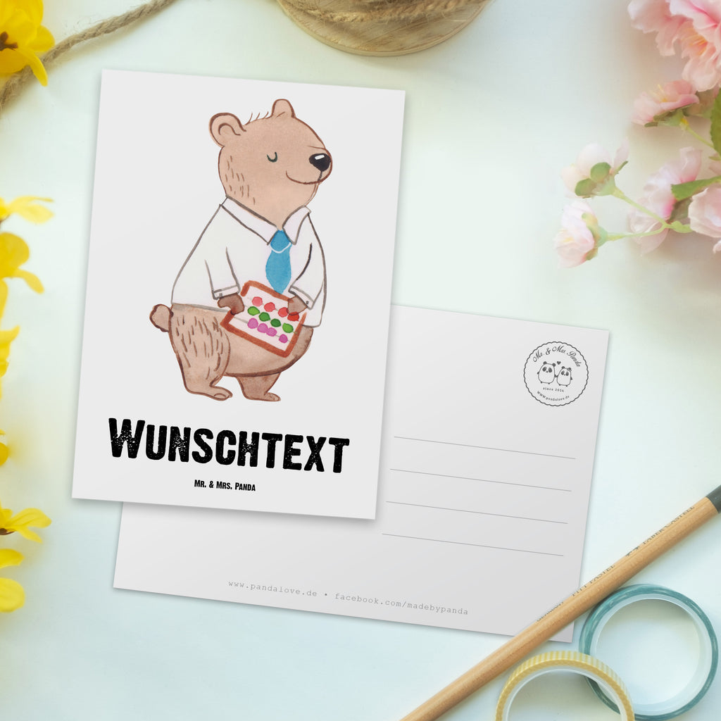 Personalisierte Postkarte Bürokaufmann aus Leidenschaft Postkarte mit Namen, Postkarte bedrucken, Postkarte mit Wunschtext, Postkarte personalisierbar, Geschenkkarte mit Namen, Grußkarte mit Namen, Karte mit Namen, Einladung mit Namen, Ansichtskarte mit Namen, Geschenkkarte mit Wunschtext, Grußkarte mit Wunschtext, Karte mit Wunschtext, Einladung mit Wunschtext, Ansichtskarte mit Wunschtext, Beruf, Ausbildung, Jubiläum, Abschied, Rente, Kollege, Kollegin, Geschenk, Schenken, Arbeitskollege, Mitarbeiter, Firma, Danke, Dankeschön, Bürokaufmann, Kaufmann für Büromanagement