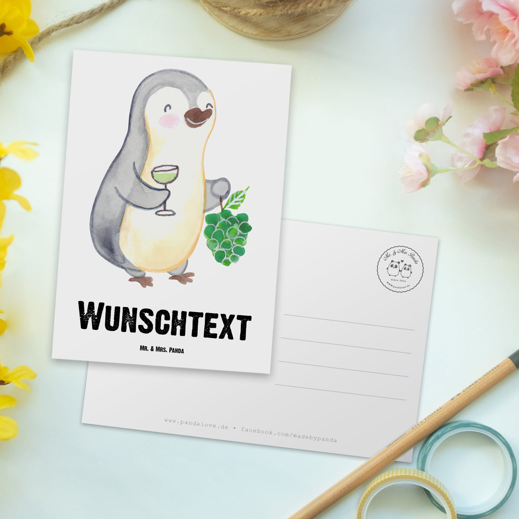 Personalisierte Postkarte Winzer aus Leidenschaft Postkarte mit Namen, Postkarte bedrucken, Postkarte mit Wunschtext, Postkarte personalisierbar, Geschenkkarte mit Namen, Grußkarte mit Namen, Karte mit Namen, Einladung mit Namen, Ansichtskarte mit Namen, Geschenkkarte mit Wunschtext, Grußkarte mit Wunschtext, Karte mit Wunschtext, Einladung mit Wunschtext, Ansichtskarte mit Wunschtext, Beruf, Ausbildung, Jubiläum, Abschied, Rente, Kollege, Kollegin, Geschenk, Schenken, Arbeitskollege, Mitarbeiter, Firma, Danke, Dankeschön