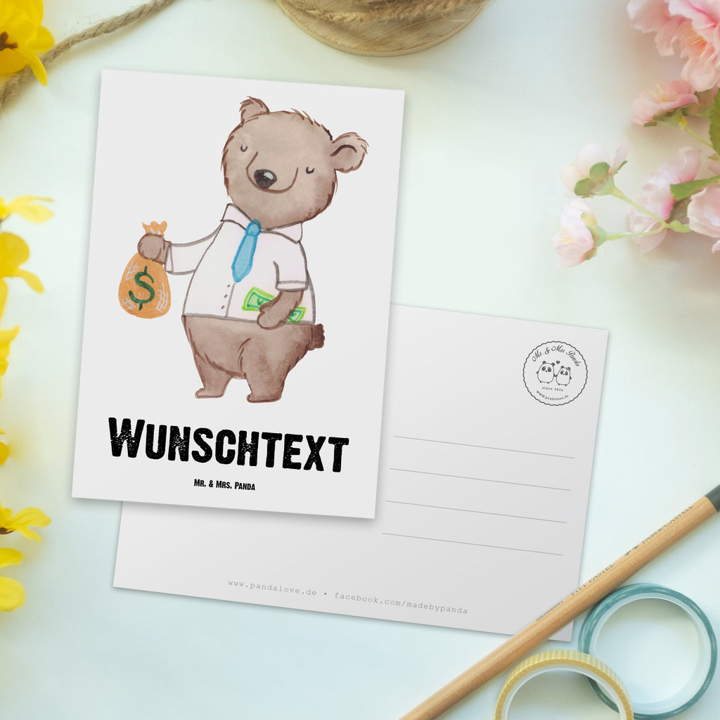 Personalisierte Postkarte Bänker aus Leidenschaft Postkarte mit Namen, Postkarte bedrucken, Postkarte mit Wunschtext, Postkarte personalisierbar, Geschenkkarte mit Namen, Grußkarte mit Namen, Karte mit Namen, Einladung mit Namen, Ansichtskarte mit Namen, Geschenkkarte mit Wunschtext, Grußkarte mit Wunschtext, Karte mit Wunschtext, Einladung mit Wunschtext, Ansichtskarte mit Wunschtext, Beruf, Ausbildung, Jubiläum, Abschied, Rente, Kollege, Kollegin, Geschenk, Schenken, Arbeitskollege, Mitarbeiter, Firma, Danke, Dankeschön, Bänker, Bankfachmann, Bankangestellter, Bankberater