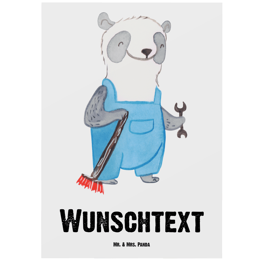 Personalisierte Postkarte Hausmeister aus Leidenschaft Postkarte mit Namen, Postkarte bedrucken, Postkarte mit Wunschtext, Postkarte personalisierbar, Geschenkkarte mit Namen, Grußkarte mit Namen, Karte mit Namen, Einladung mit Namen, Ansichtskarte mit Namen, Geschenkkarte mit Wunschtext, Grußkarte mit Wunschtext, Karte mit Wunschtext, Einladung mit Wunschtext, Ansichtskarte mit Wunschtext, Beruf, Ausbildung, Jubiläum, Abschied, Rente, Kollege, Kollegin, Geschenk, Schenken, Arbeitskollege, Mitarbeiter, Firma, Danke, Dankeschön, Hausmeister, Concierge, Hausverwalter, Facility Manager