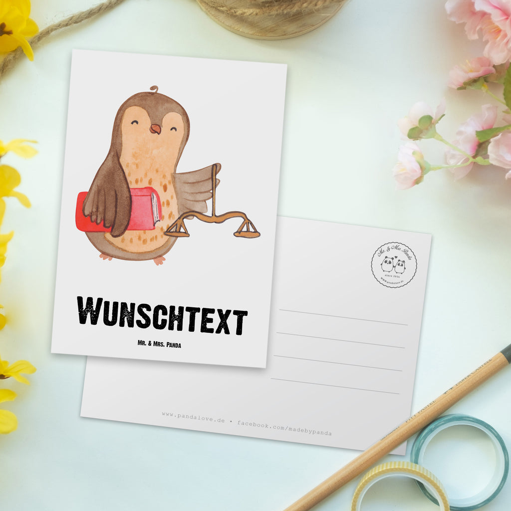 Personalisierte Postkarte Jurist mit Herz Postkarte mit Namen, Postkarte bedrucken, Postkarte mit Wunschtext, Postkarte personalisierbar, Geschenkkarte mit Namen, Grußkarte mit Namen, Karte mit Namen, Einladung mit Namen, Ansichtskarte mit Namen, Geschenkkarte mit Wunschtext, Grußkarte mit Wunschtext, Karte mit Wunschtext, Einladung mit Wunschtext, Ansichtskarte mit Wunschtext, Beruf, Ausbildung, Jubiläum, Abschied, Rente, Kollege, Kollegin, Geschenk, Schenken, Arbeitskollege, Mitarbeiter, Firma, Danke, Dankeschön, Jurist, Anwalt, Jura Studium, Master of laws, Staatsexamen, Jurastudent, Anwaltskanzlei