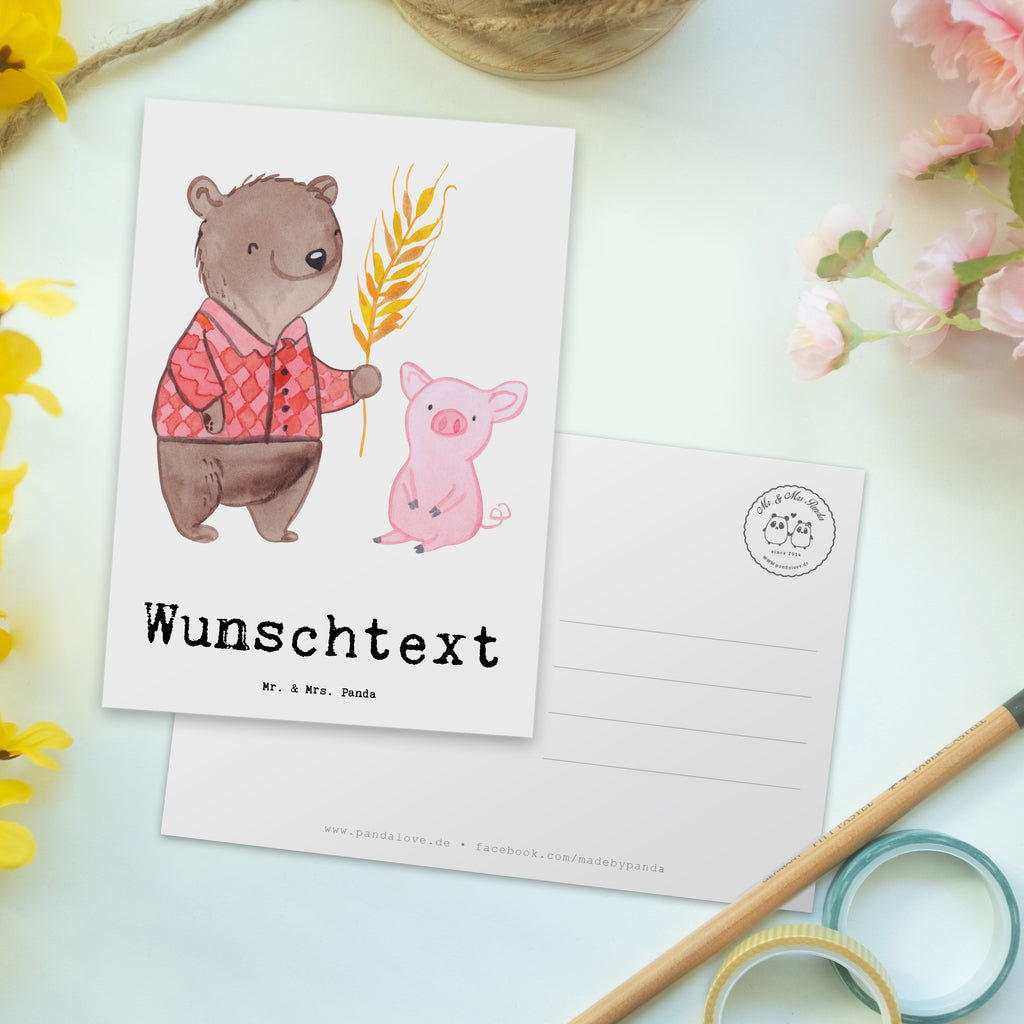 Personalisierte Postkarte Landwirt mit Herz Postkarte mit Namen, Postkarte bedrucken, Postkarte mit Wunschtext, Postkarte personalisierbar, Geschenkkarte mit Namen, Grußkarte mit Namen, Karte mit Namen, Einladung mit Namen, Ansichtskarte mit Namen, Geschenkkarte mit Wunschtext, Grußkarte mit Wunschtext, Karte mit Wunschtext, Einladung mit Wunschtext, Ansichtskarte mit Wunschtext, Beruf, Ausbildung, Jubiläum, Abschied, Rente, Kollege, Kollegin, Geschenk, Schenken, Arbeitskollege, Mitarbeiter, Firma, Danke, Dankeschön, Landwirt; Bauer, Tierwirt, Agronom, Farmer, Bauernhof