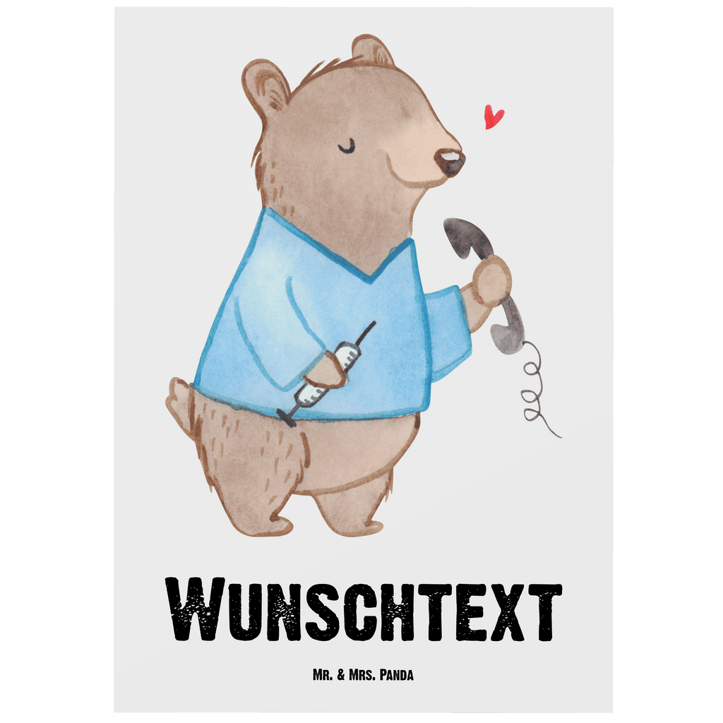 Personalisierte Postkarte Medizinische Fachangestellter aus Leidenschaft Postkarte mit Namen, Postkarte bedrucken, Postkarte mit Wunschtext, Postkarte personalisierbar, Geschenkkarte mit Namen, Grußkarte mit Namen, Karte mit Namen, Einladung mit Namen, Ansichtskarte mit Namen, Geschenkkarte mit Wunschtext, Grußkarte mit Wunschtext, Karte mit Wunschtext, Einladung mit Wunschtext, Ansichtskarte mit Wunschtext, Beruf, Ausbildung, Jubiläum, Abschied, Rente, Kollege, Kollegin, Geschenk, Schenken, Arbeitskollege, Mitarbeiter, Firma, Danke, Dankeschön, Arzthelfer, Medizinischer Fachangestellter, Sprechstundenhilfe