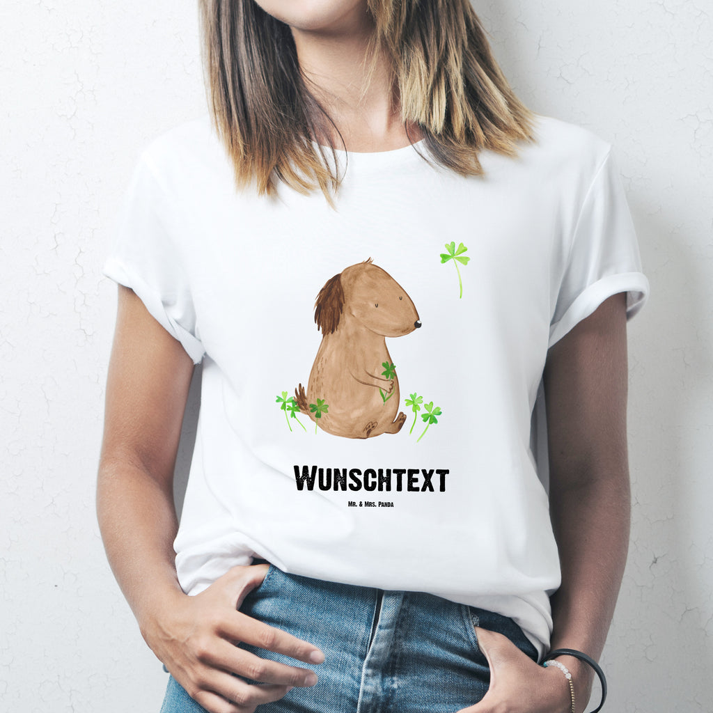 Größe S Personalisiertes T-Shirt Hund Kleeblatt T-Shirt Personalisiert, T-Shirt mit Namen, T-Shirt mit Aufruck, Männer, Frauen, Hund, Hundemotiv, Haustier, Hunderasse, Tierliebhaber, Hundebesitzer, Sprüche, Kleeblatt, Glück, Tagträume, Motivation, Neuanfang, Geschenk, Glücksbringer, Selbstliebe, Achtsamkeit