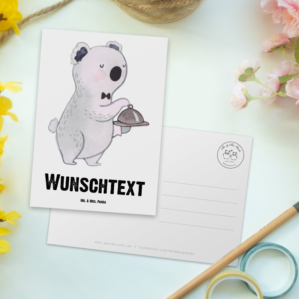 Personalisierte Postkarte Restaurantfachmann aus Leidenschaft Postkarte mit Namen, Postkarte bedrucken, Postkarte mit Wunschtext, Postkarte personalisierbar, Geschenkkarte mit Namen, Grußkarte mit Namen, Karte mit Namen, Einladung mit Namen, Ansichtskarte mit Namen, Geschenkkarte mit Wunschtext, Grußkarte mit Wunschtext, Karte mit Wunschtext, Einladung mit Wunschtext, Ansichtskarte mit Wunschtext, Beruf, Ausbildung, Jubiläum, Abschied, Rente, Kollege, Kollegin, Geschenk, Schenken, Arbeitskollege, Mitarbeiter, Firma, Danke, Dankeschön, Restaurantfachmann, Kellner, Servicefachkraft, Restaurant