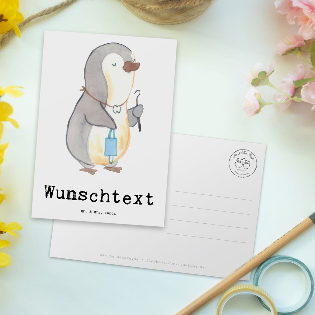 Personalisierte Postkarte Zahnmedizinischer Fachangestellter mit Herz Postkarte mit Namen, Postkarte bedrucken, Postkarte mit Wunschtext, Postkarte personalisierbar, Geschenkkarte mit Namen, Grußkarte mit Namen, Karte mit Namen, Einladung mit Namen, Ansichtskarte mit Namen, Geschenkkarte mit Wunschtext, Grußkarte mit Wunschtext, Karte mit Wunschtext, Einladung mit Wunschtext, Ansichtskarte mit Wunschtext, Beruf, Ausbildung, Jubiläum, Abschied, Rente, Kollege, Kollegin, Geschenk, Schenken, Arbeitskollege, Mitarbeiter, Firma, Danke, Dankeschön