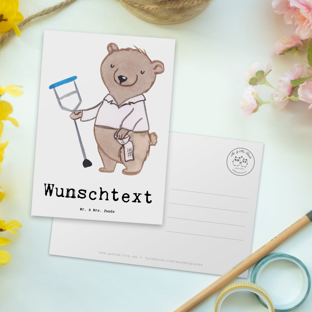 Personalisierte Postkarte Orthopäde aus Leidenschaft Postkarte mit Namen, Postkarte bedrucken, Postkarte mit Wunschtext, Postkarte personalisierbar, Geschenkkarte mit Namen, Grußkarte mit Namen, Karte mit Namen, Einladung mit Namen, Ansichtskarte mit Namen, Geschenkkarte mit Wunschtext, Grußkarte mit Wunschtext, Karte mit Wunschtext, Einladung mit Wunschtext, Ansichtskarte mit Wunschtext, Beruf, Ausbildung, Jubiläum, Abschied, Rente, Kollege, Kollegin, Geschenk, Schenken, Arbeitskollege, Mitarbeiter, Firma, Danke, Dankeschön, Orthopäde, Facharzt, Orthopädie, Praxis, Eröffnung