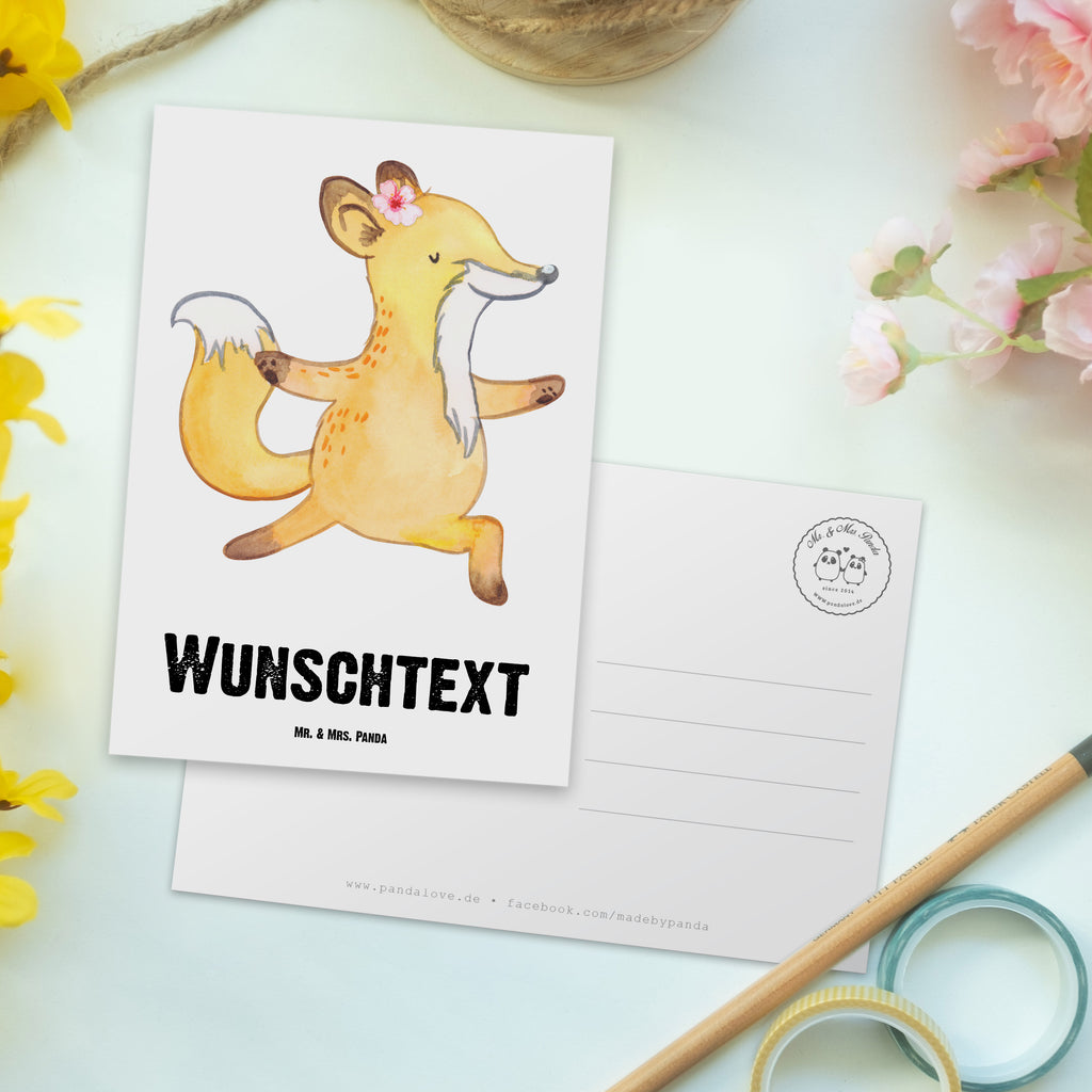 Personalisierte Postkarte Yogalehrerin mit Herz Postkarte mit Namen, Postkarte bedrucken, Postkarte mit Wunschtext, Postkarte personalisierbar, Geschenkkarte mit Namen, Grußkarte mit Namen, Karte mit Namen, Einladung mit Namen, Ansichtskarte mit Namen, Geschenkkarte mit Wunschtext, Grußkarte mit Wunschtext, Karte mit Wunschtext, Einladung mit Wunschtext, Ansichtskarte mit Wunschtext, Beruf, Ausbildung, Jubiläum, Abschied, Rente, Kollege, Kollegin, Geschenk, Schenken, Arbeitskollege, Mitarbeiter, Firma, Danke, Dankeschön