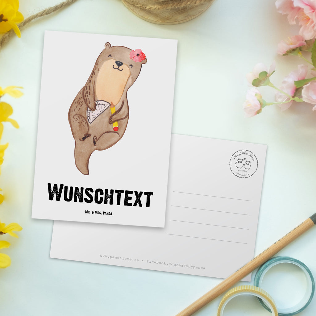 Personalisierte Postkarte Technische Zeichnerin mit Herz Postkarte mit Namen, Postkarte bedrucken, Postkarte mit Wunschtext, Postkarte personalisierbar, Geschenkkarte mit Namen, Grußkarte mit Namen, Karte mit Namen, Einladung mit Namen, Ansichtskarte mit Namen, Geschenkkarte mit Wunschtext, Grußkarte mit Wunschtext, Karte mit Wunschtext, Einladung mit Wunschtext, Ansichtskarte mit Wunschtext, Beruf, Ausbildung, Jubiläum, Abschied, Rente, Kollege, Kollegin, Geschenk, Schenken, Arbeitskollege, Mitarbeiter, Firma, Danke, Dankeschön