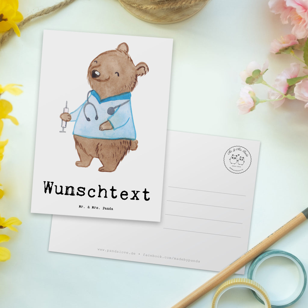 Personalisierte Postkarte Anästhesist aus Leidenschaft Postkarte mit Namen, Postkarte bedrucken, Postkarte mit Wunschtext, Postkarte personalisierbar, Geschenkkarte mit Namen, Grußkarte mit Namen, Karte mit Namen, Einladung mit Namen, Ansichtskarte mit Namen, Geschenkkarte mit Wunschtext, Grußkarte mit Wunschtext, Karte mit Wunschtext, Einladung mit Wunschtext, Ansichtskarte mit Wunschtext, Beruf, Ausbildung, Jubiläum, Abschied, Rente, Kollege, Kollegin, Geschenk, Schenken, Arbeitskollege, Mitarbeiter, Firma, Danke, Dankeschön, Anästhesist, Narkosearzt, Anästhesie, Krankenhaus, Studium