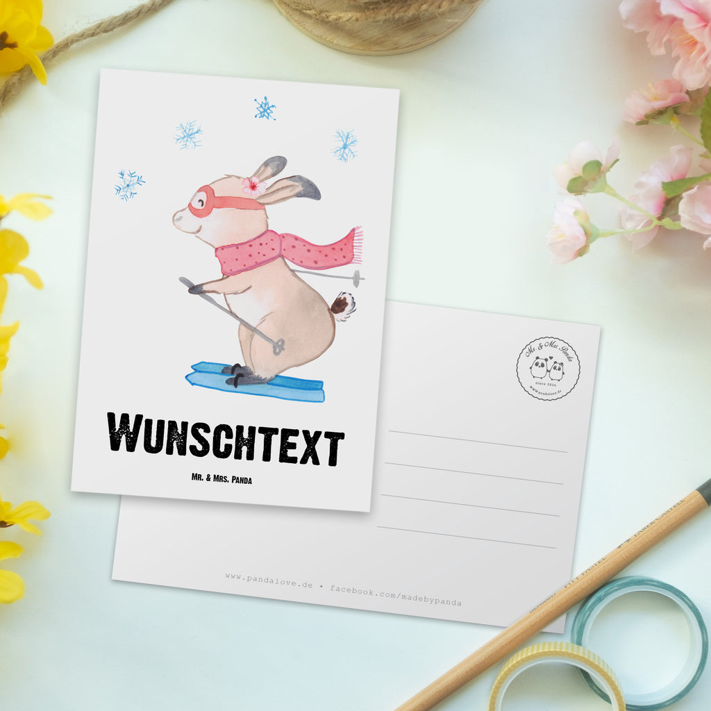Personalisierte Postkarte Skilehrerin aus Leidenschaft Postkarte mit Namen, Postkarte bedrucken, Postkarte mit Wunschtext, Postkarte personalisierbar, Geschenkkarte mit Namen, Grußkarte mit Namen, Karte mit Namen, Einladung mit Namen, Ansichtskarte mit Namen, Geschenkkarte mit Wunschtext, Grußkarte mit Wunschtext, Karte mit Wunschtext, Einladung mit Wunschtext, Ansichtskarte mit Wunschtext, Beruf, Ausbildung, Jubiläum, Abschied, Rente, Kollege, Kollegin, Geschenk, Schenken, Arbeitskollege, Mitarbeiter, Firma, Danke, Dankeschön