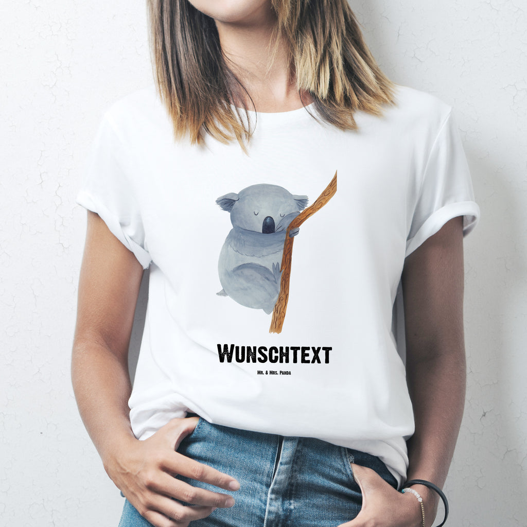 Größe S Personalisiertes T-Shirt Koalabär T-Shirt Personalisiert, T-Shirt mit Namen, T-Shirt mit Aufruck, Männer, Frauen, Tiermotive, Gute Laune, lustige Sprüche, Tiere, Koala, träumen, Traum, schlafen, Schlafzimmer, Traumland, Bär, Koalabär